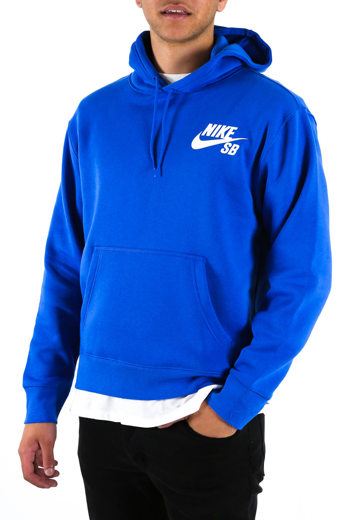 Nike sb icon 2025 light blue hoodie