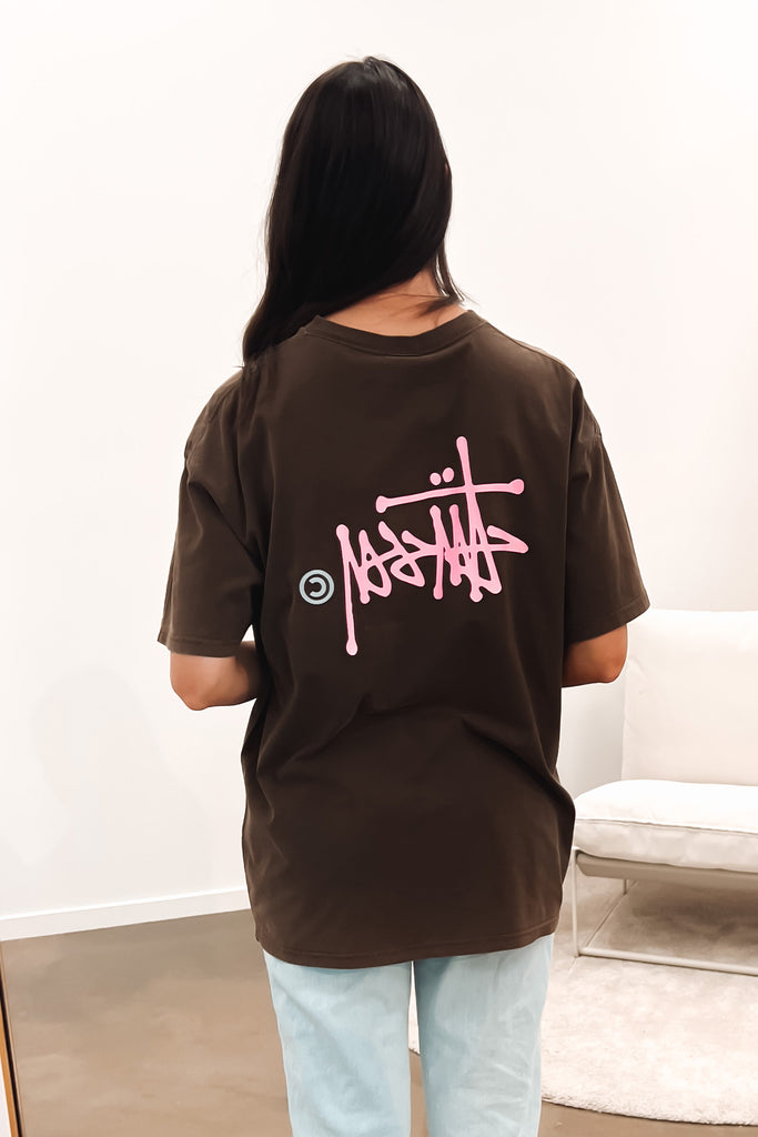 Stussy coffee discount tee