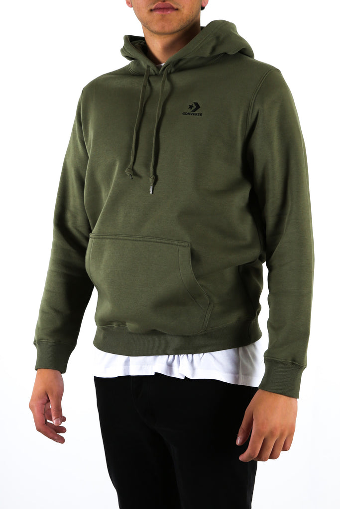 Green on sale converse hoodie