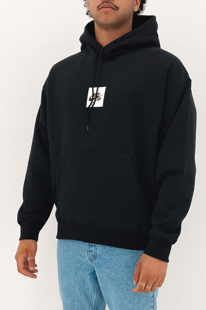 Nike box 2025 logo hoodie