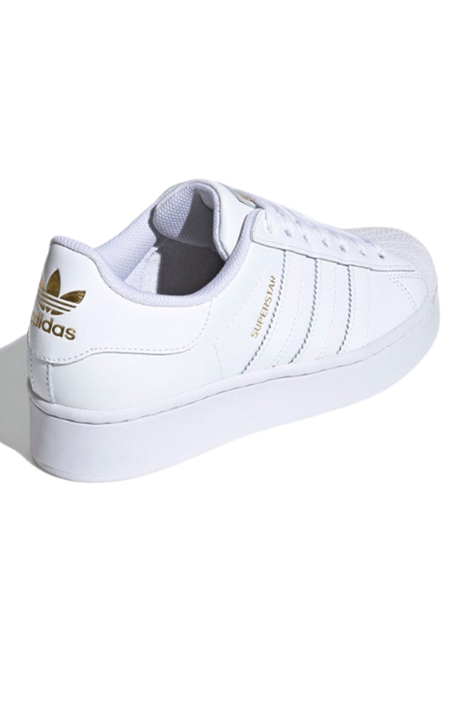 Adidas superstar discount bold full white