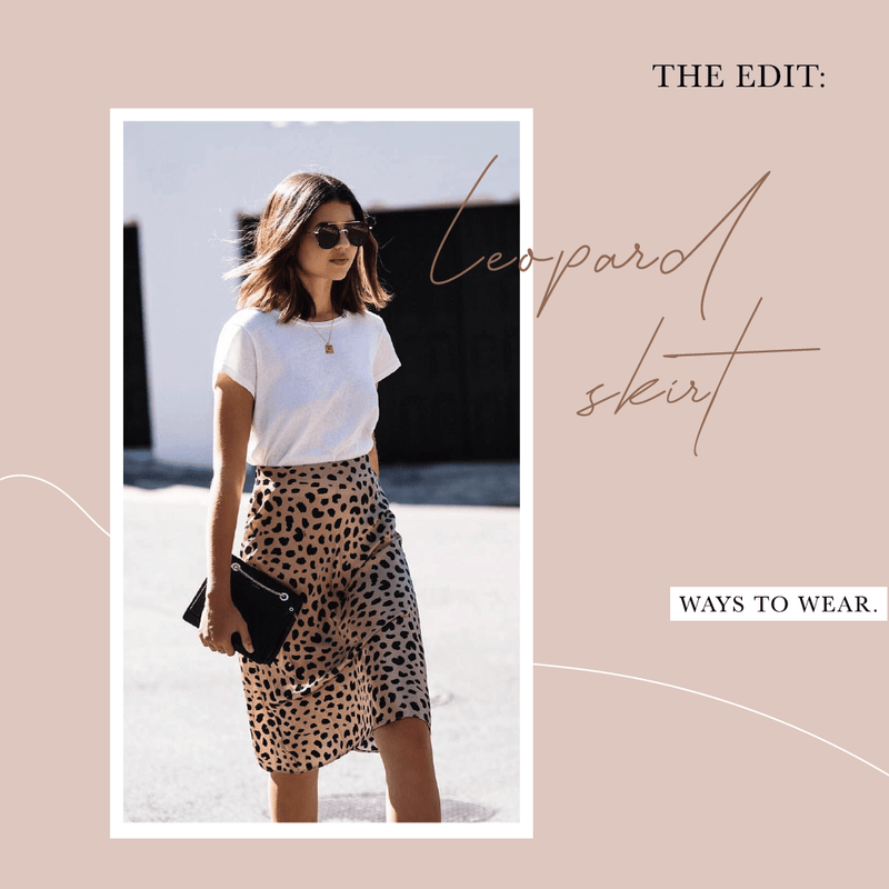 The EDIT: Leopard Skirts