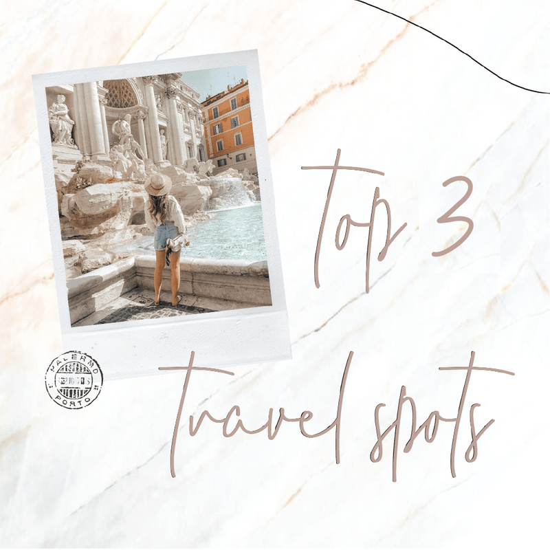 Our TOP 3 travel spots to escape the winter!