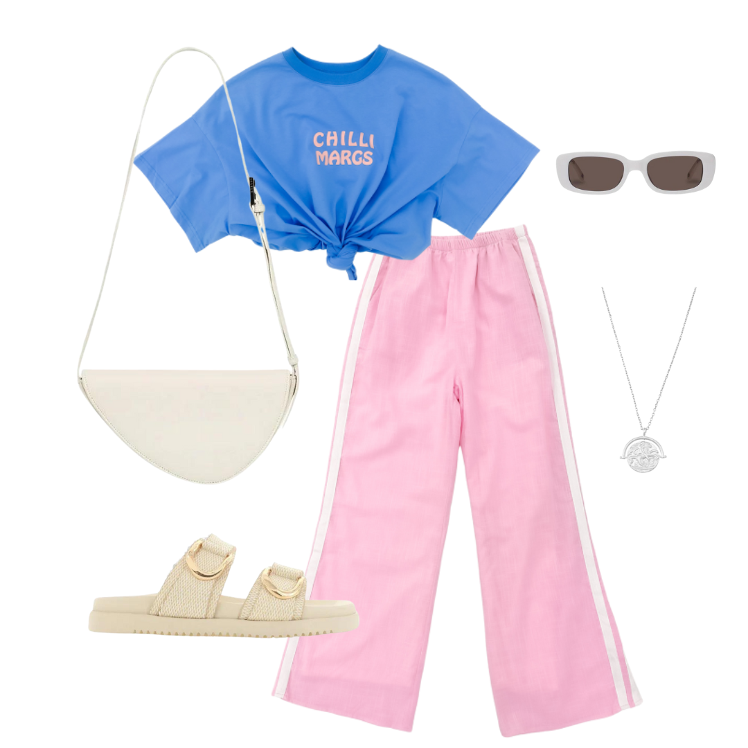 Styling The Chilli Margs Set Blue Pink