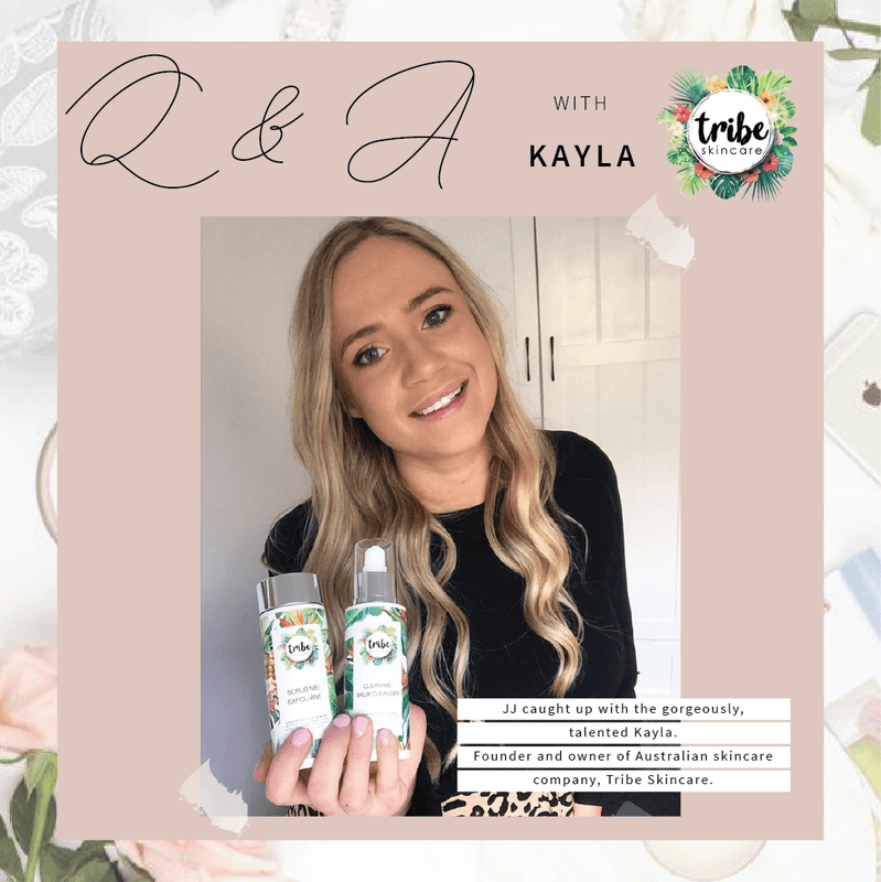 Q&A with Kayla from Tribe Skincare