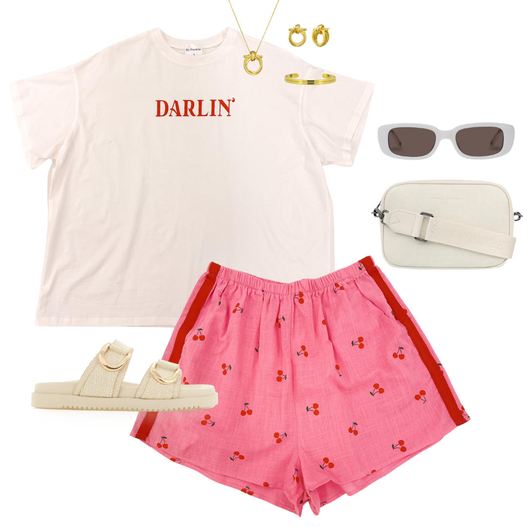 Meet the Darlin Cherry Set Pink