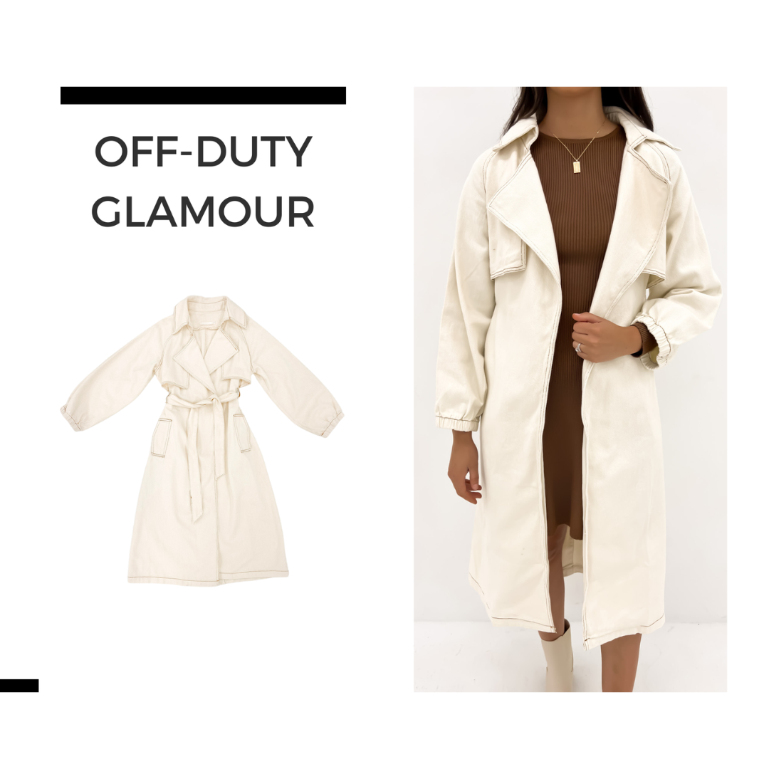 Trench Styling - Off-Duty Glamour