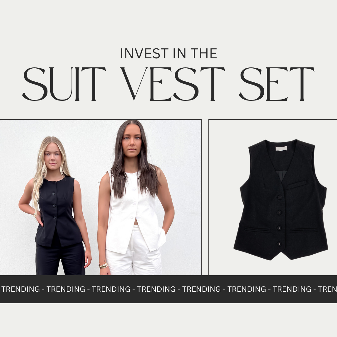 Trending: The Suit Vest Set