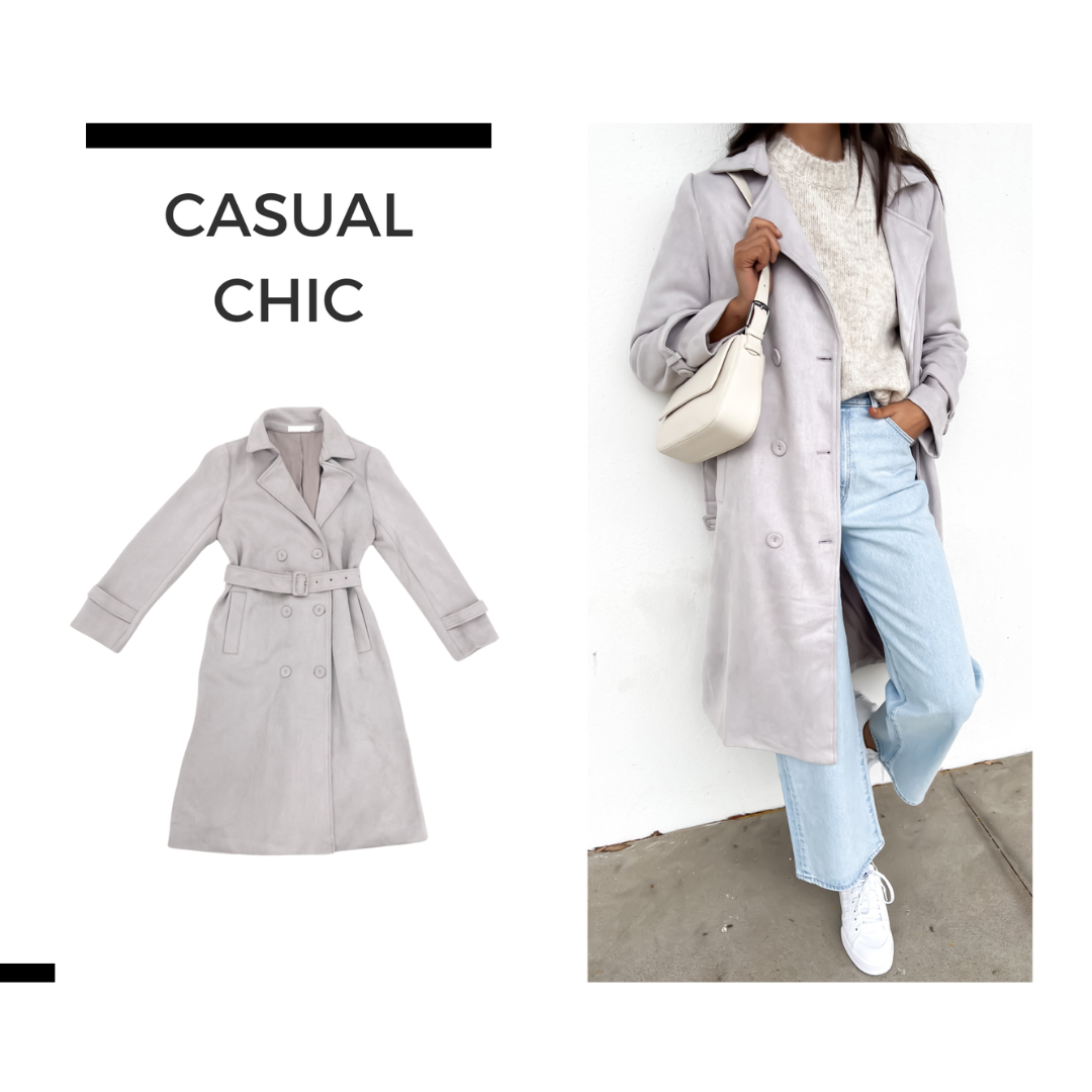 Trench Styling - Casual Chic