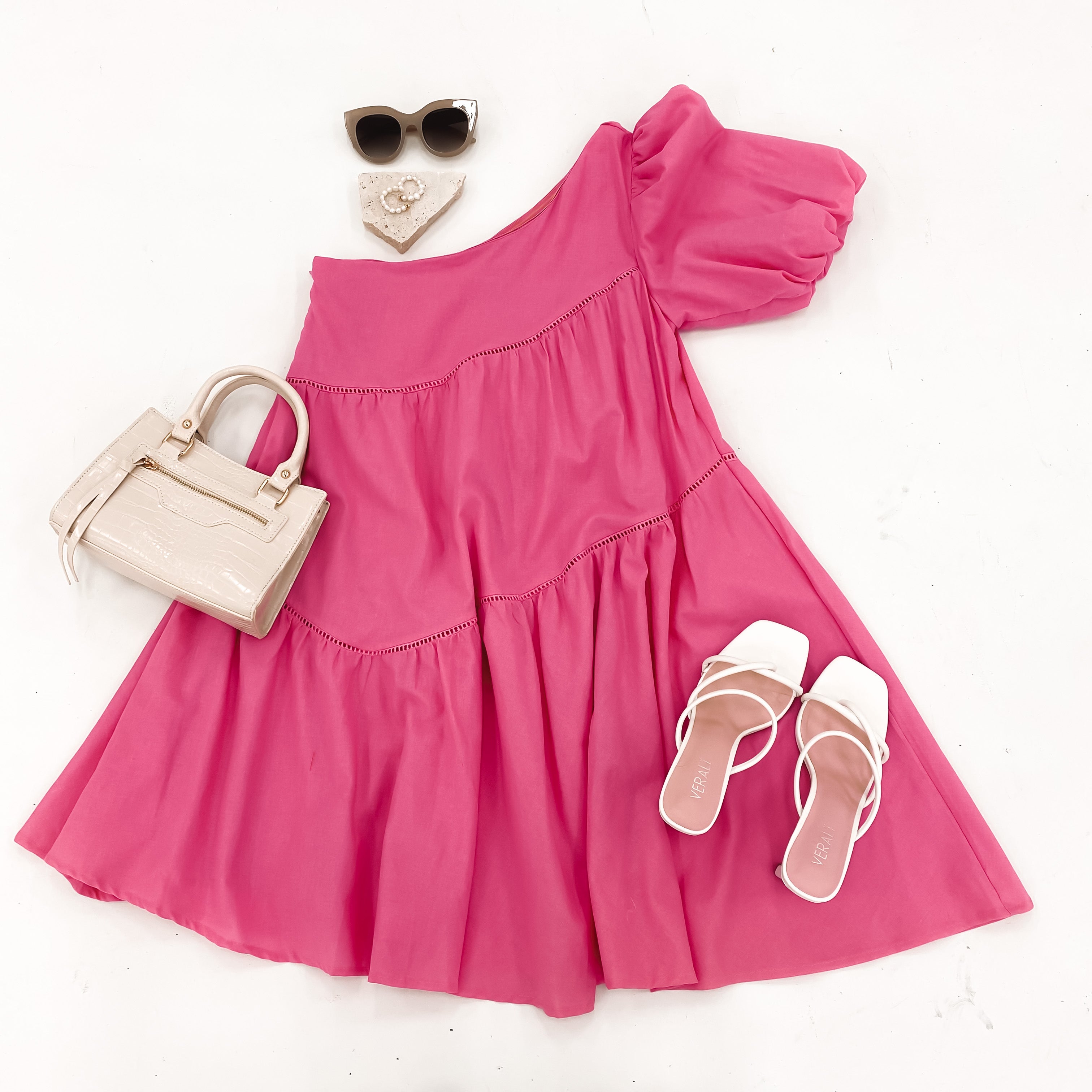 Chelsey Mini Dress Pink