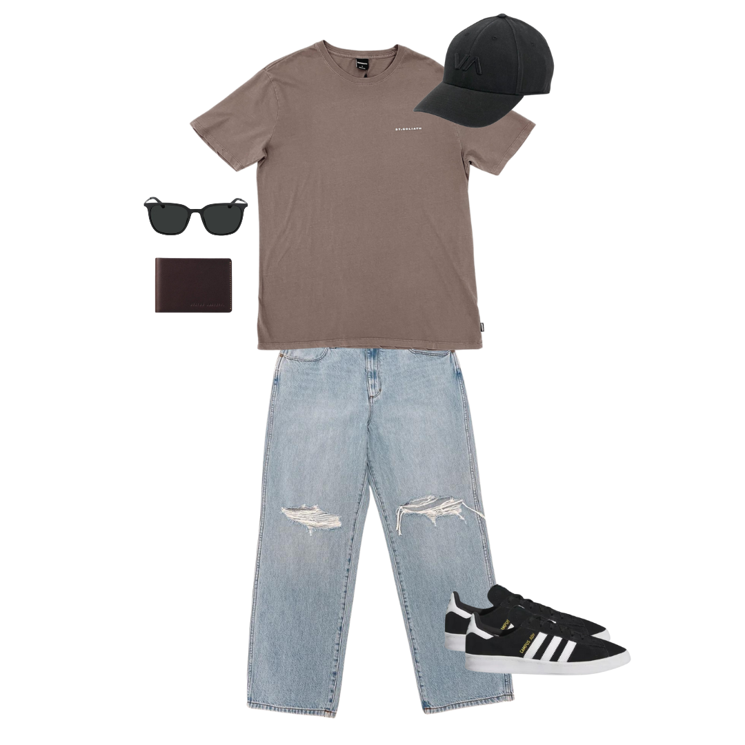 A casual, on-trend look!