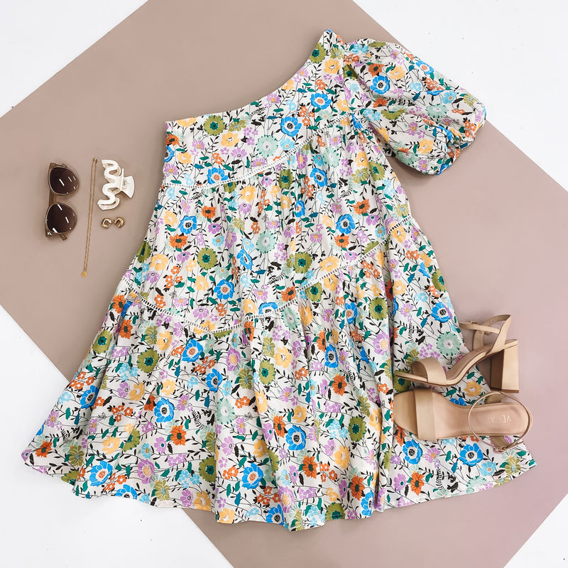 Chelsey Mini Dress Floral