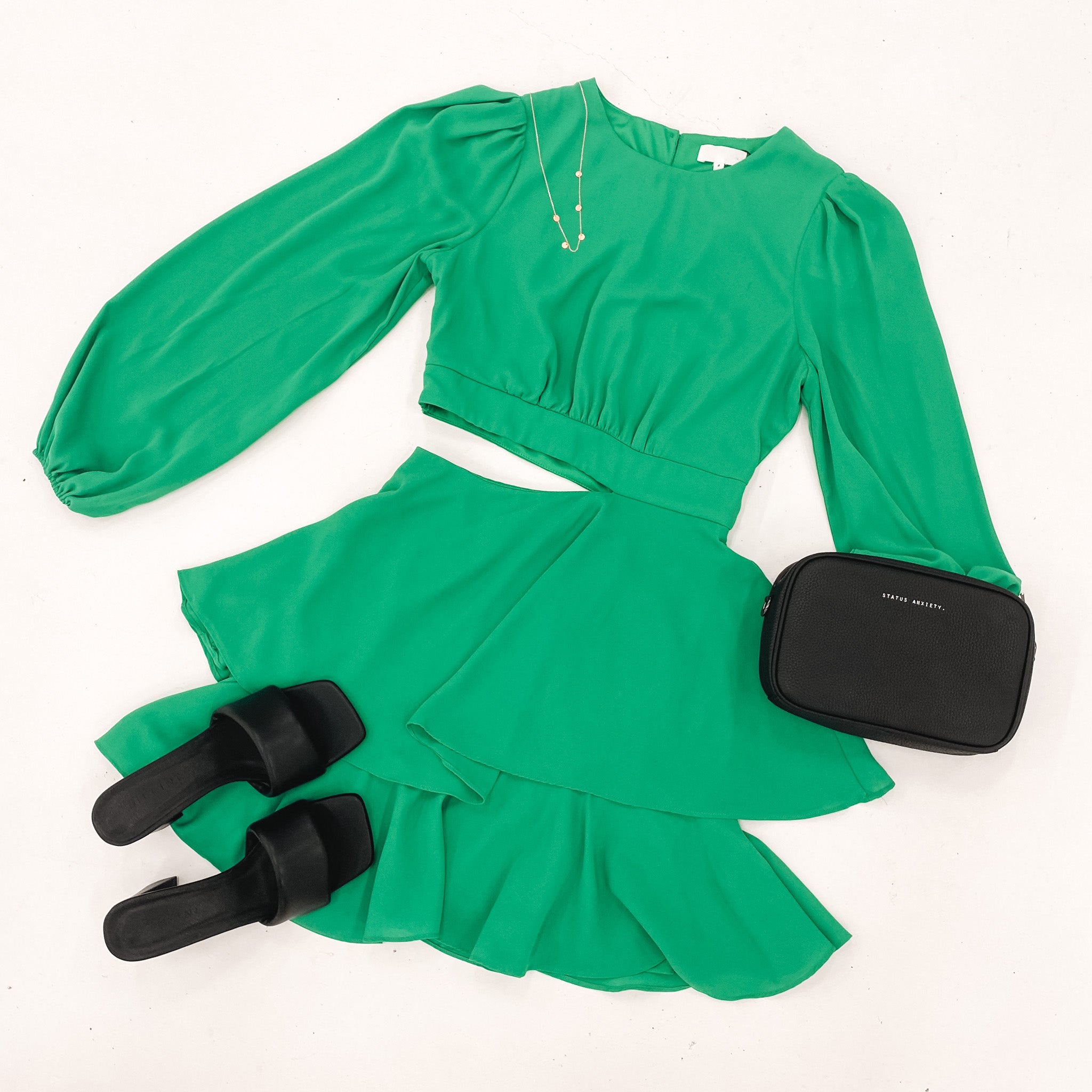 Piper Mini Dress Green