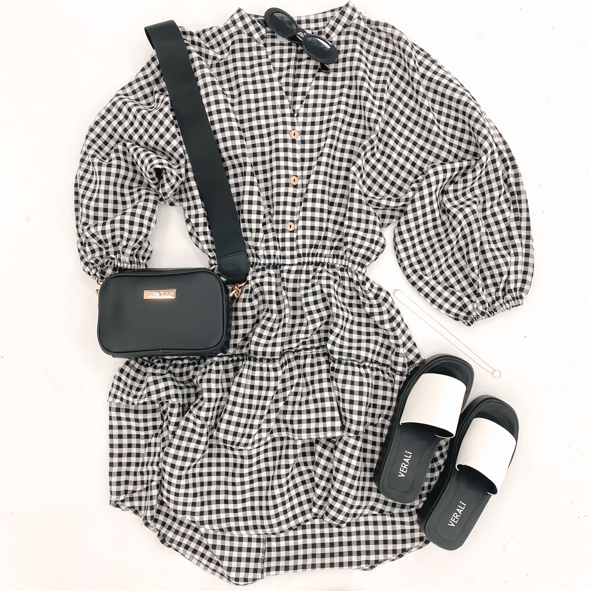 Dreamy Check Dress