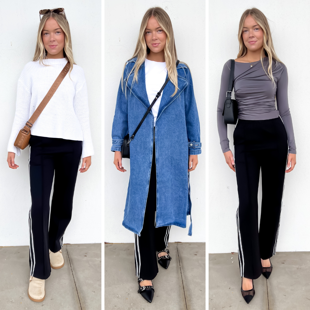 The Nina Pant Styled Three Ways.