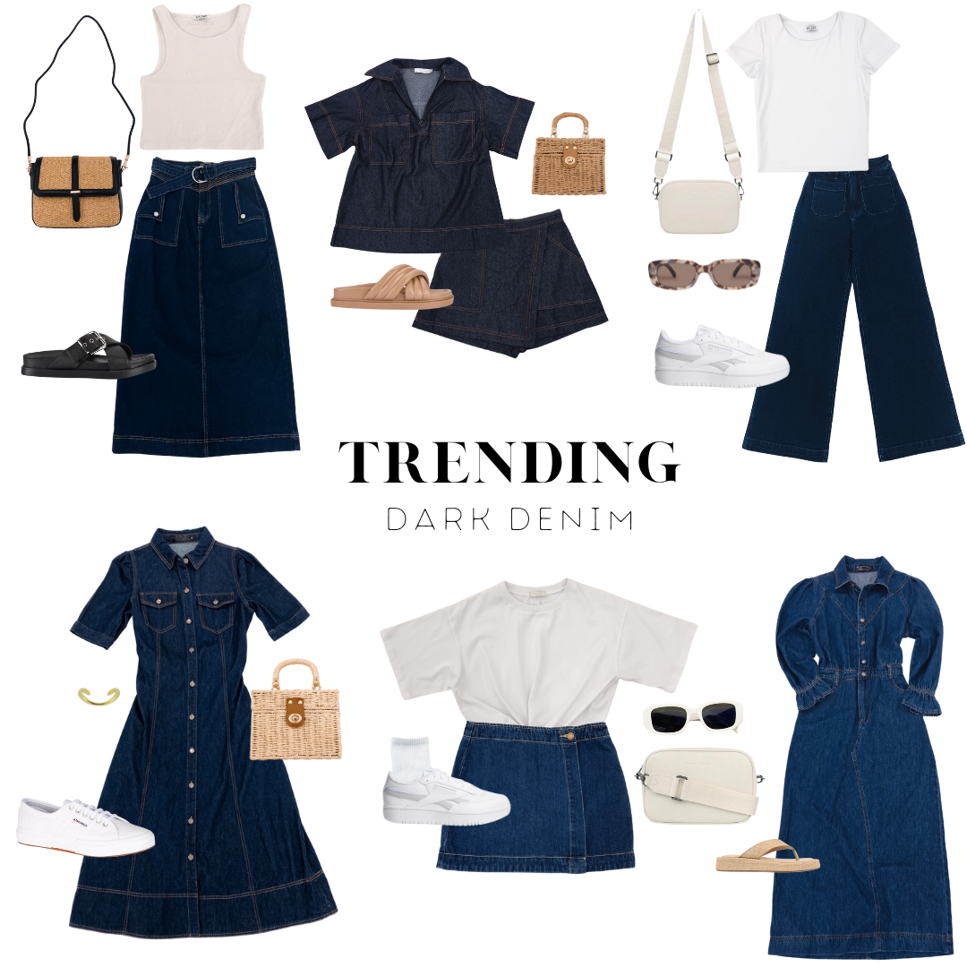 Trending: Dark Denim