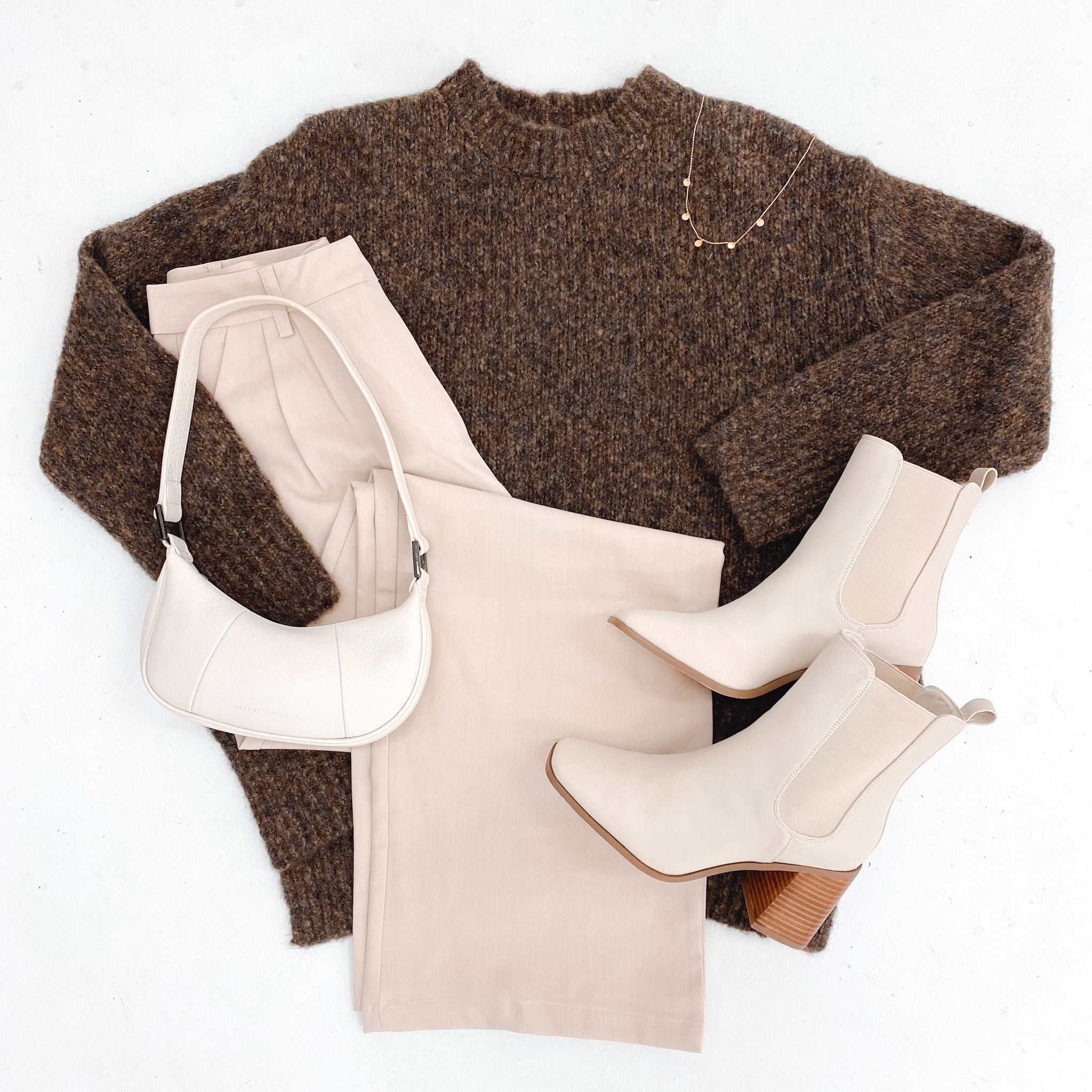 The Zahara Knit Chocolate