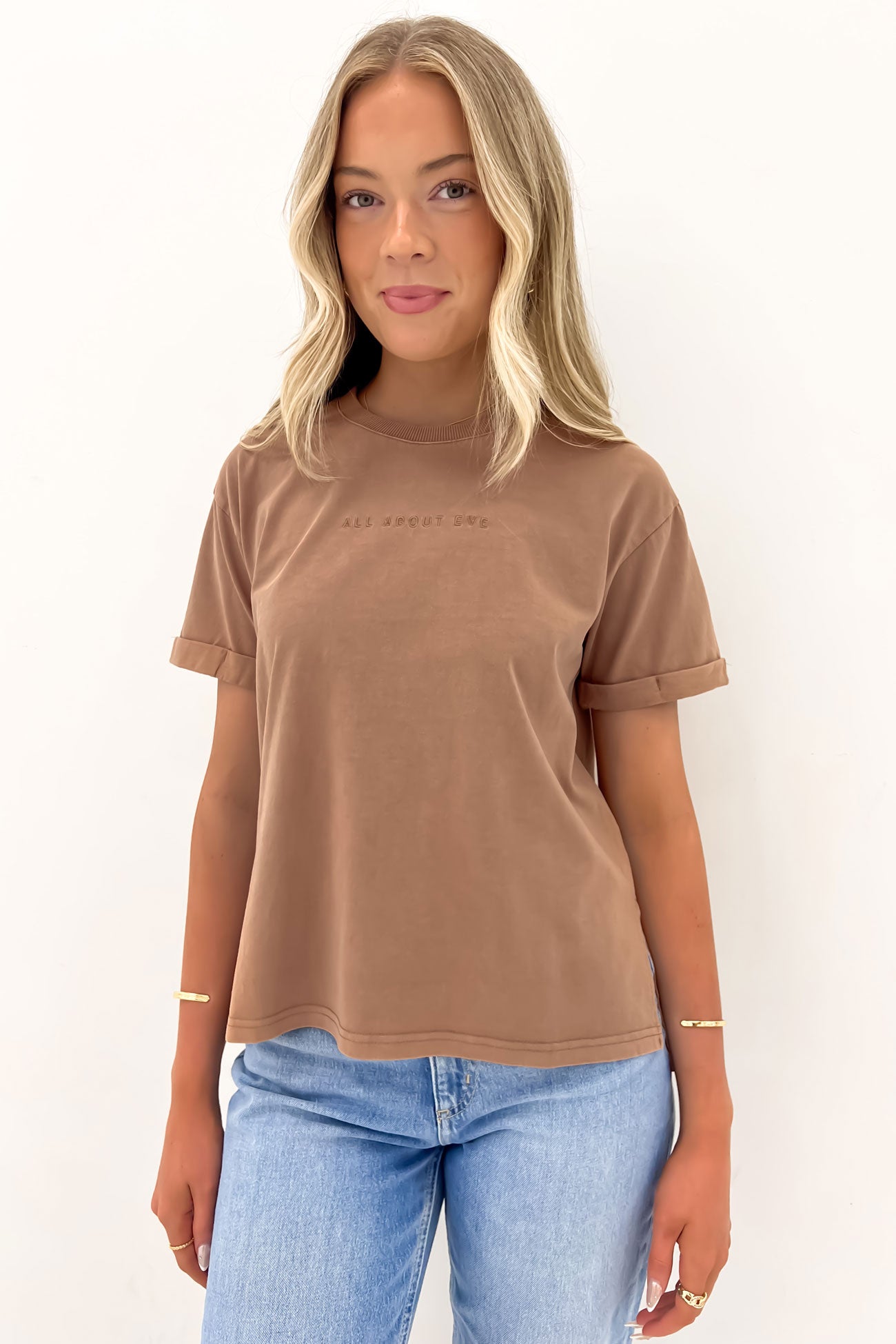 AAE Washed Tee Tan