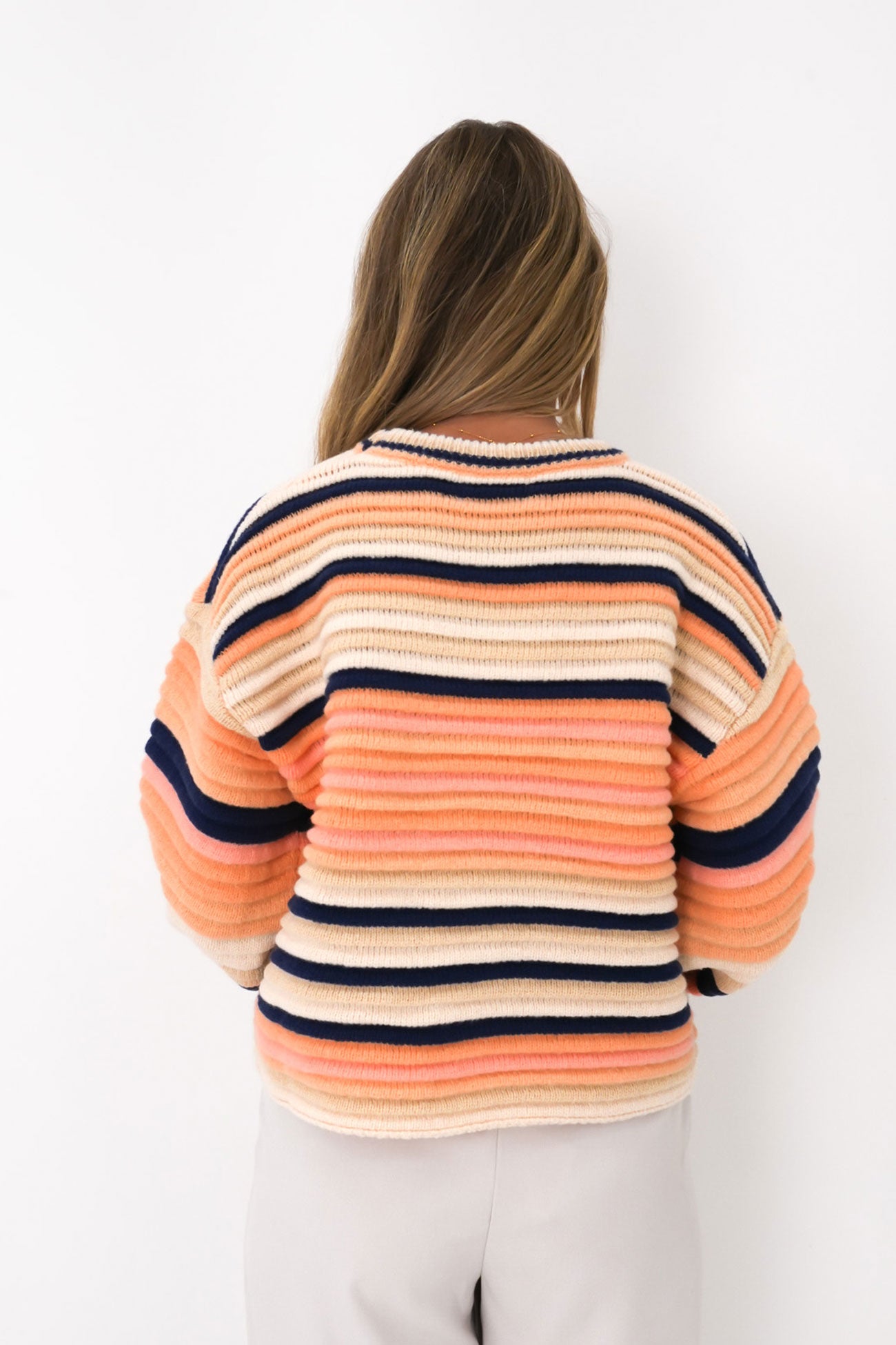 Abba Knit Peach Combo