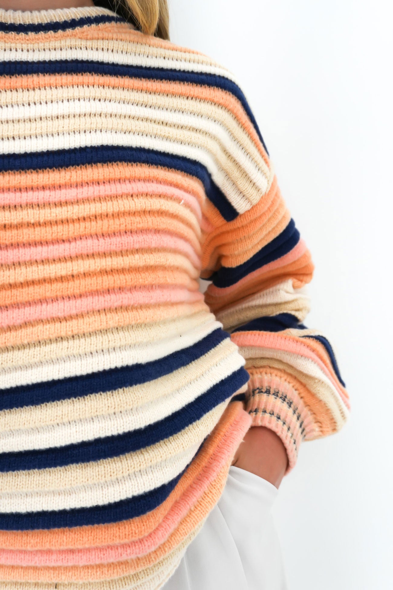 Abba Knit Peach Combo