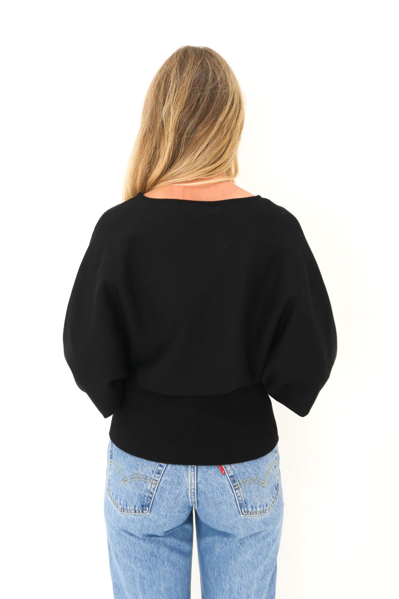 Abigail Knit Jumper Black