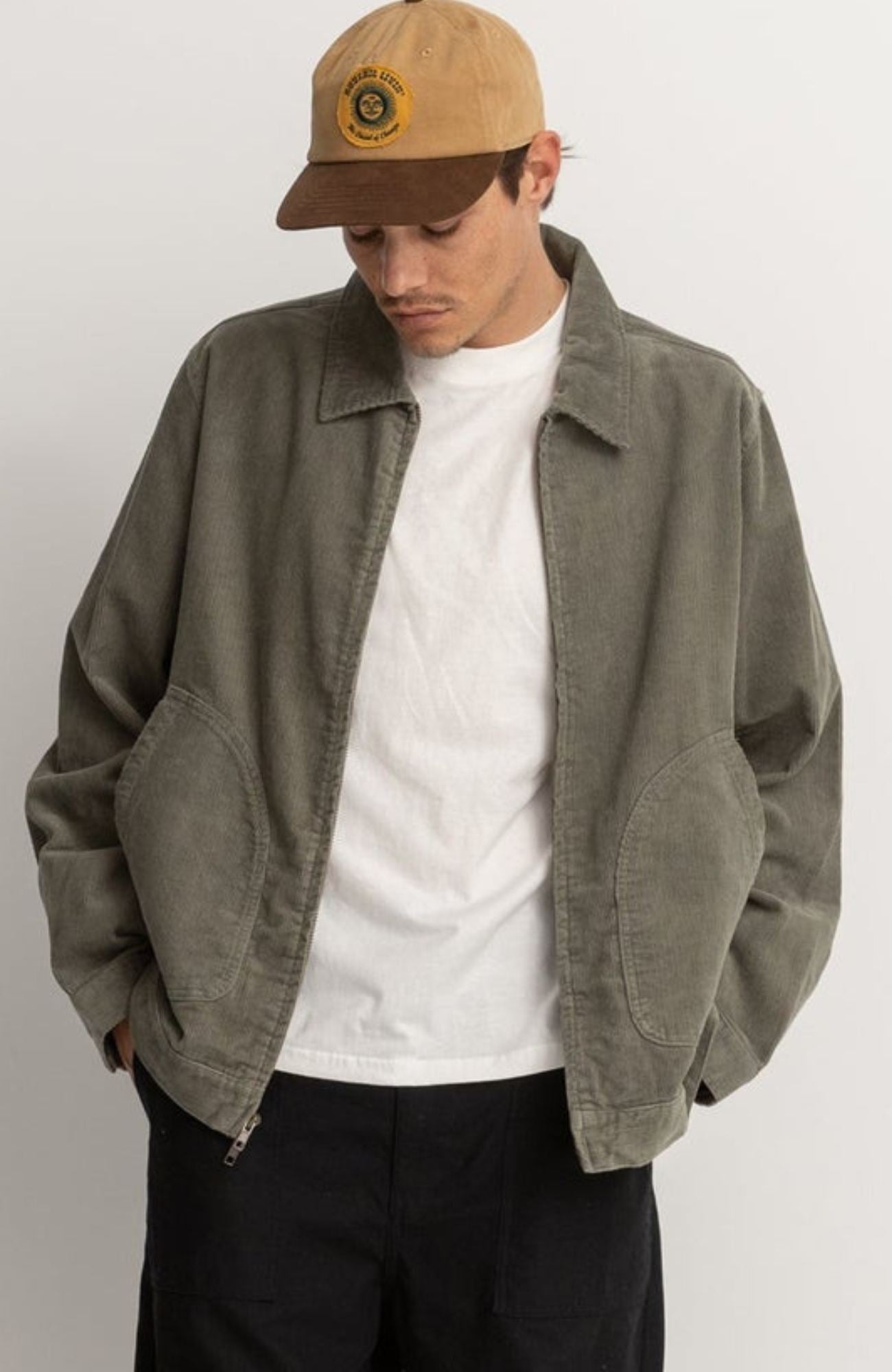 Cord Utility Jacket Sage