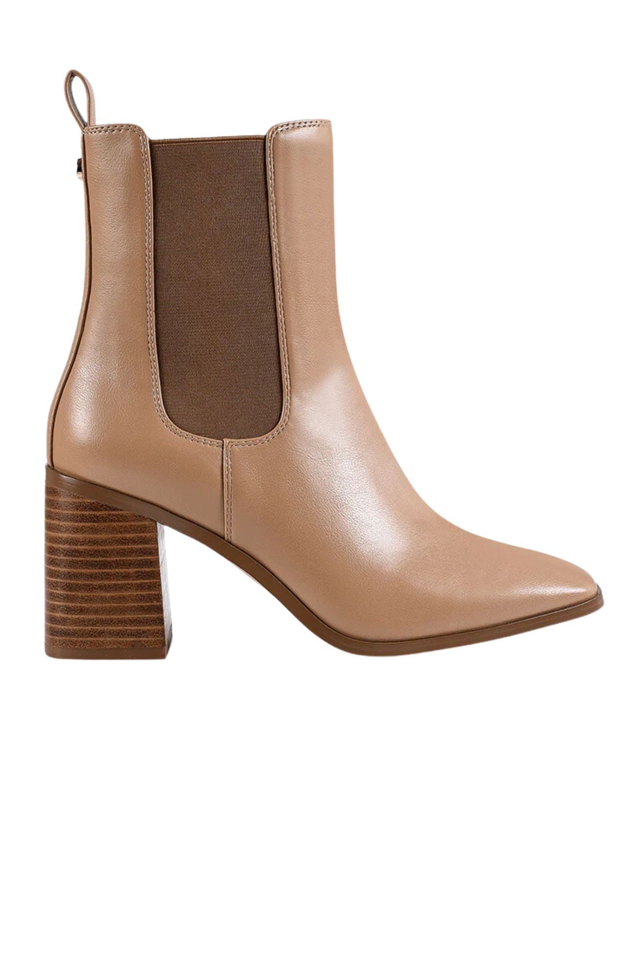 Link Chelsea Gusset Boot Dark Camel Smooth