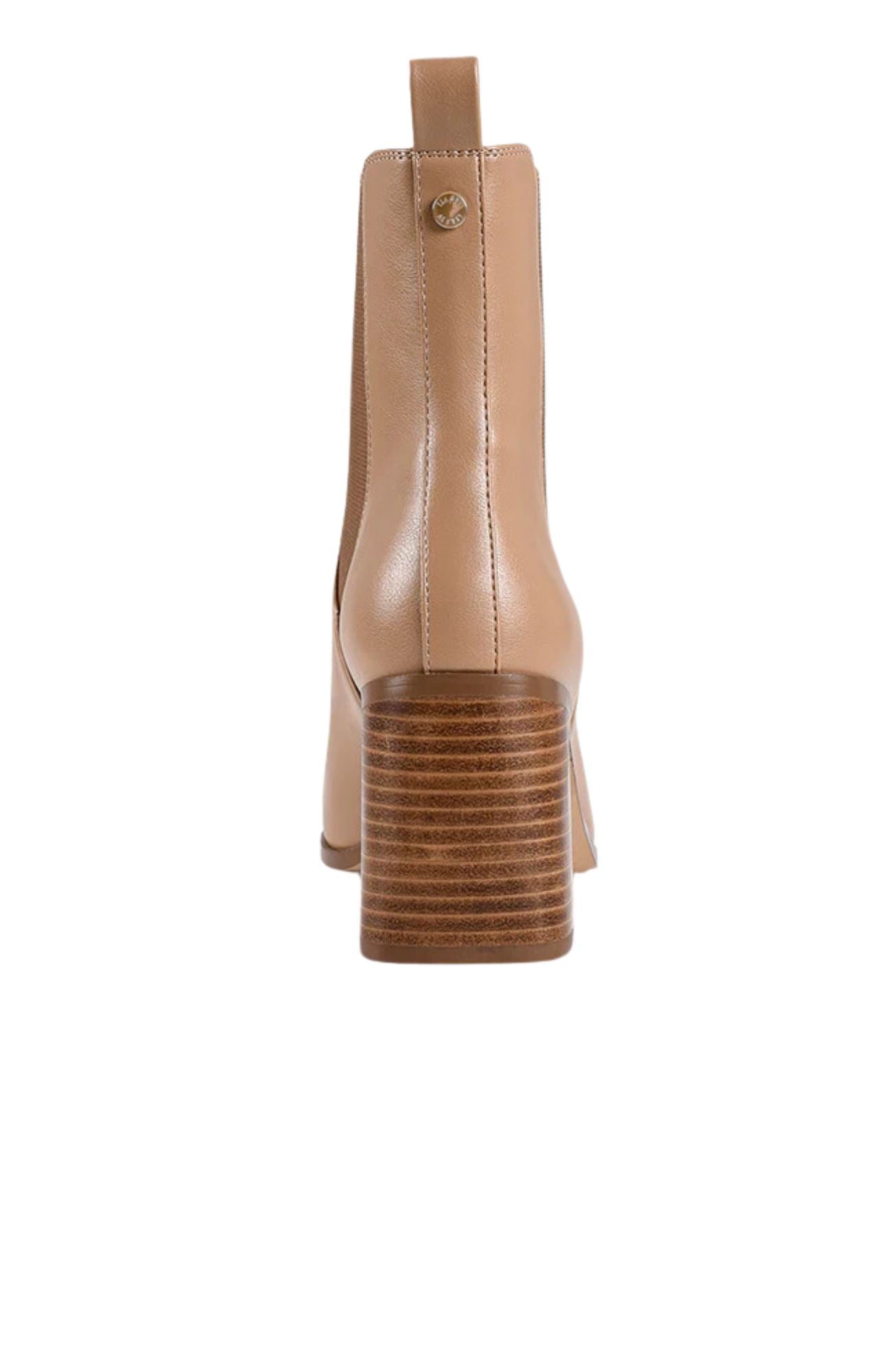 Link Chelsea Gusset Boot Dark Camel Smooth