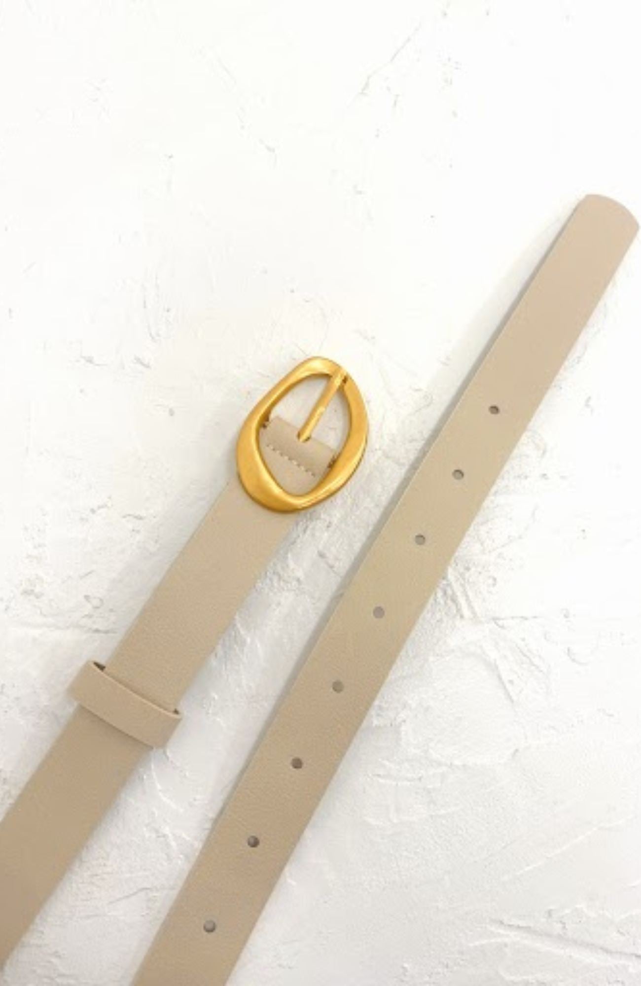 Jada Belt Beige Gold