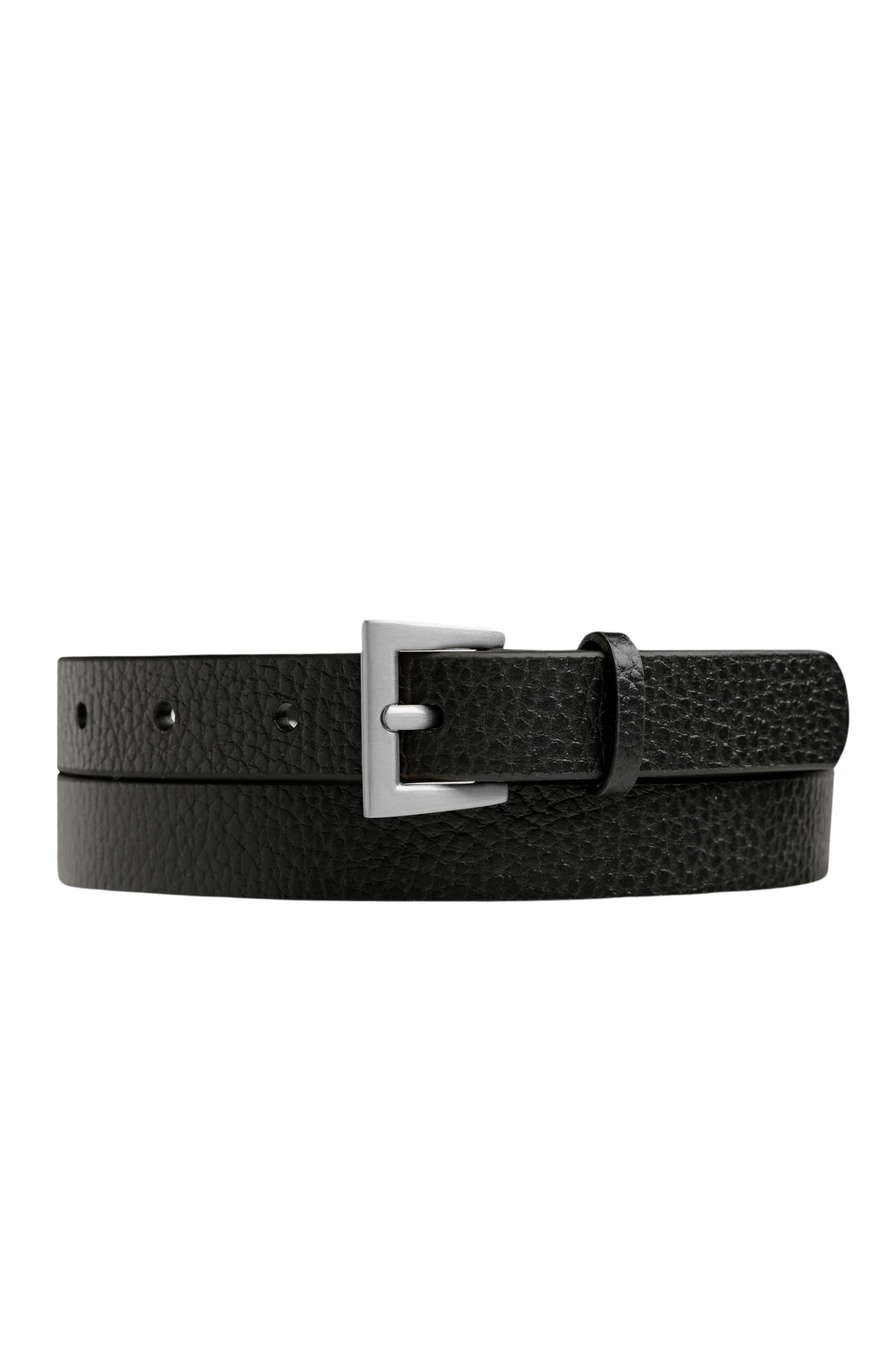 Part Of Me Belt Black Silver