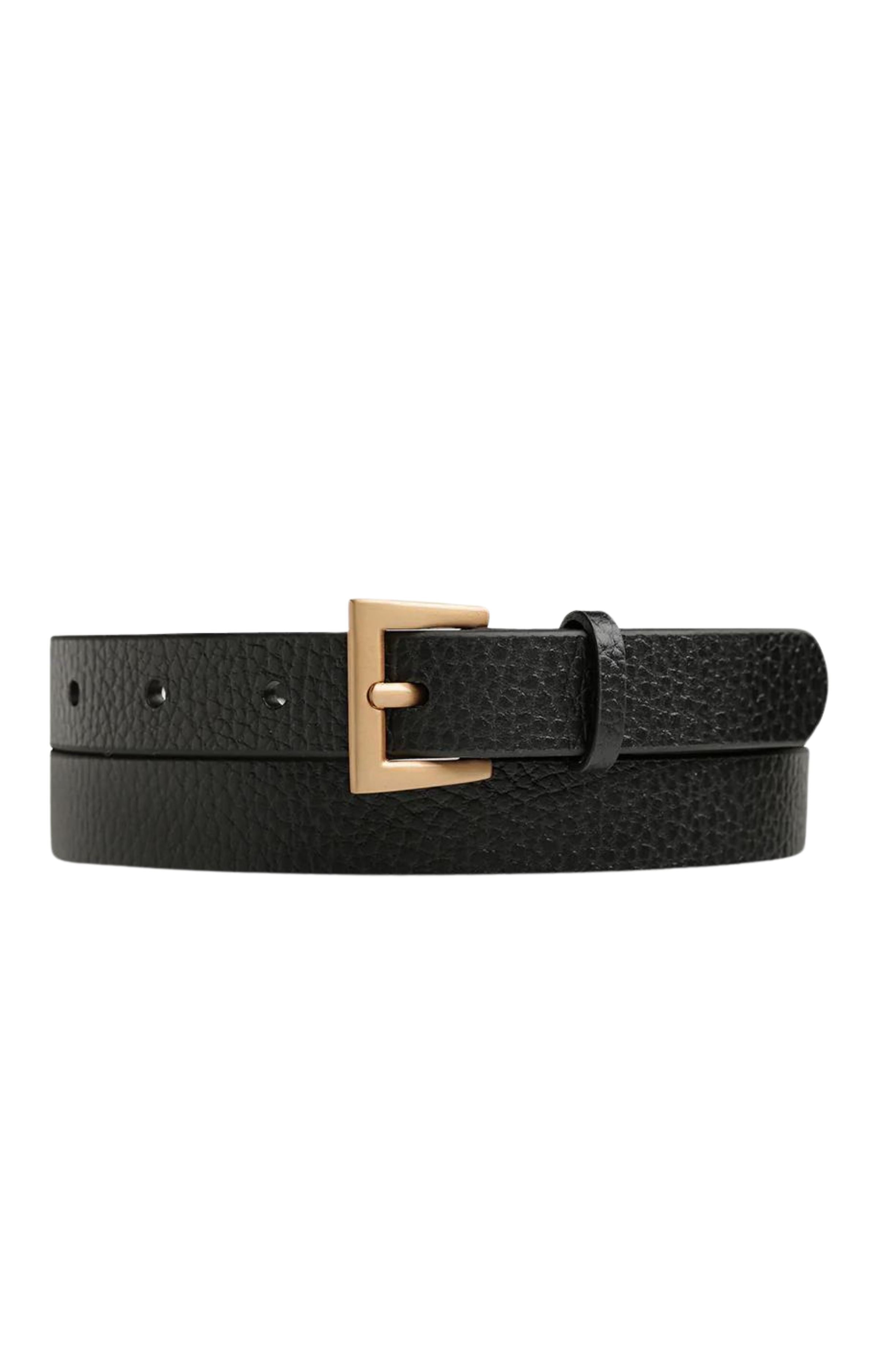 Part Of Me Belt Black Gold