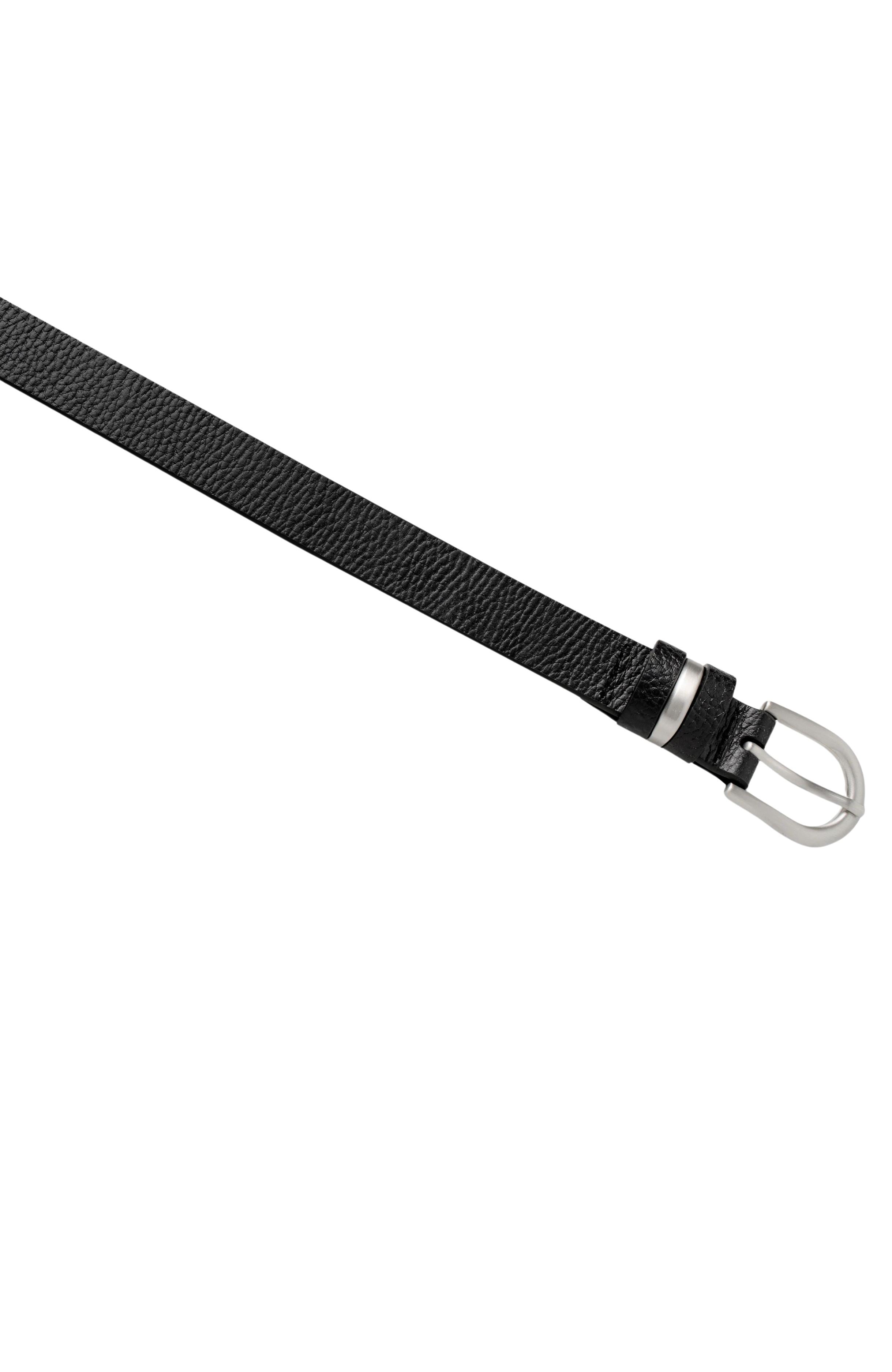 Over And Over Belt Black Silver