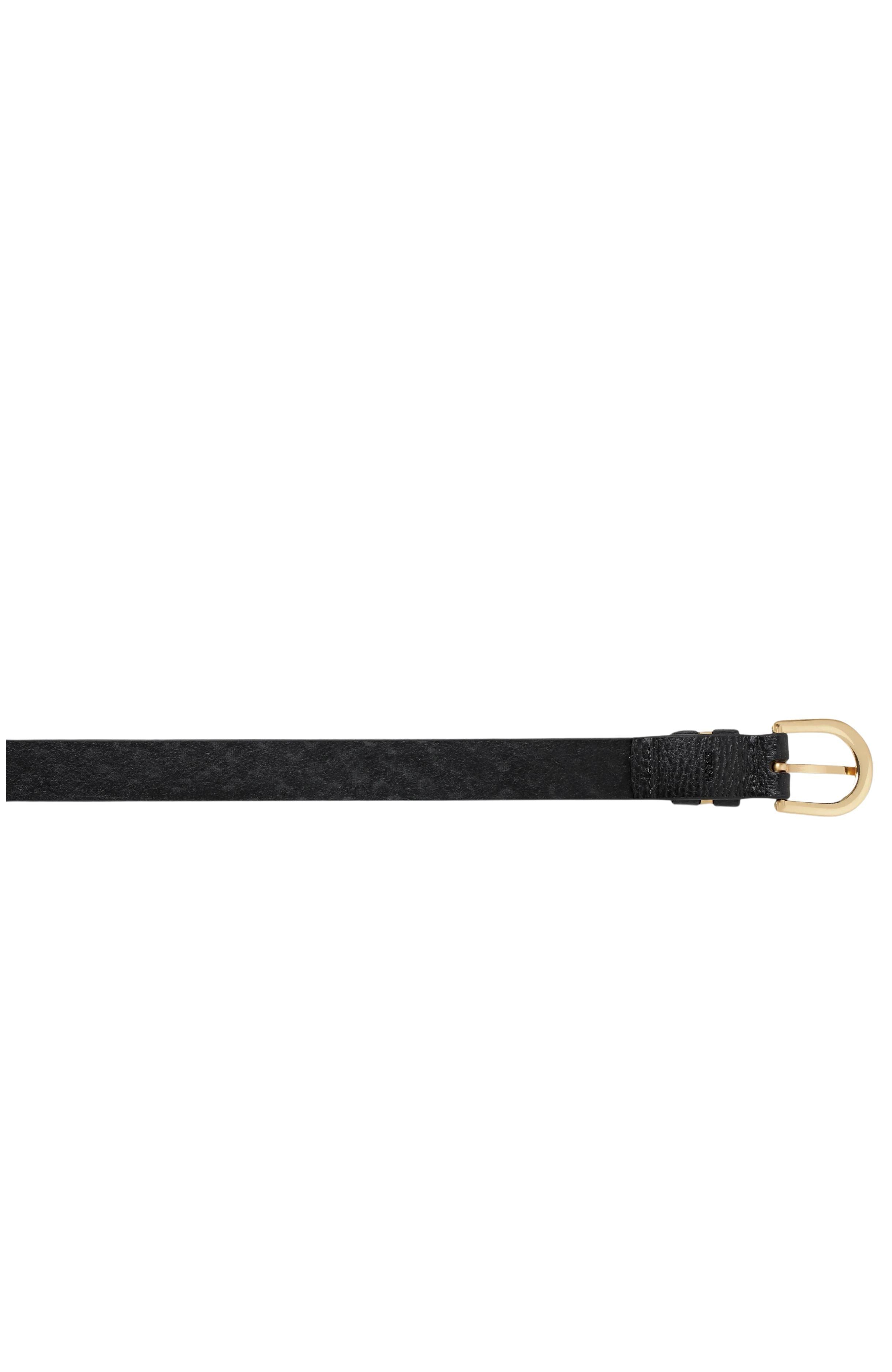 Over And Over Belt Black Gold