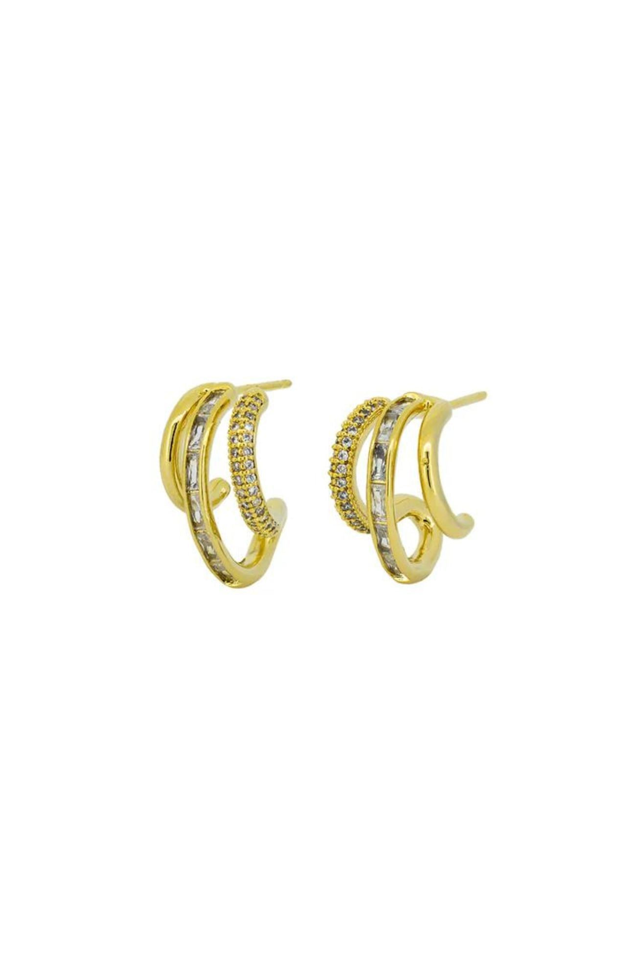 Seraphine Earrings Gold