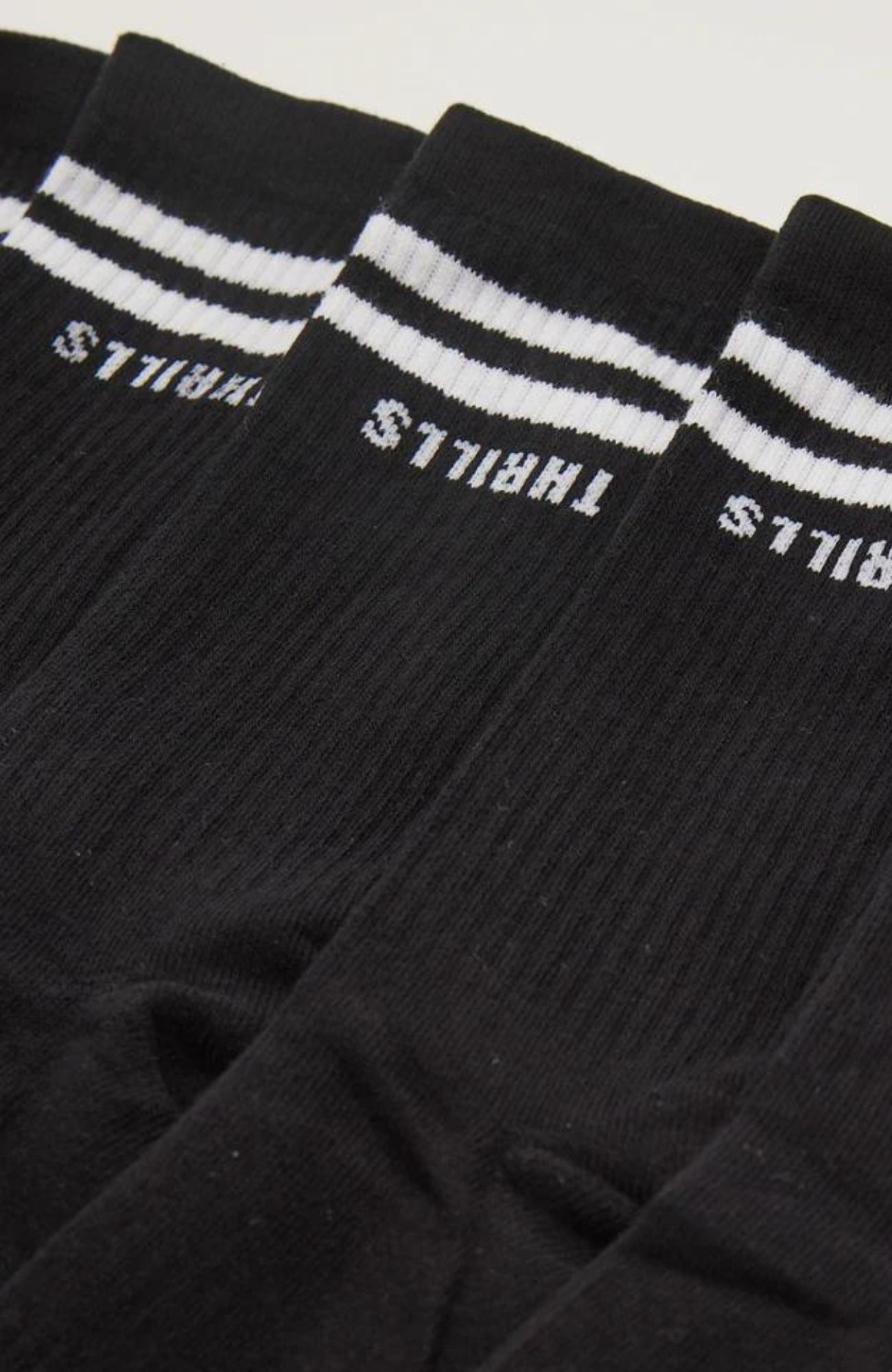 Minimal Thrills 5 Pack Sock Black