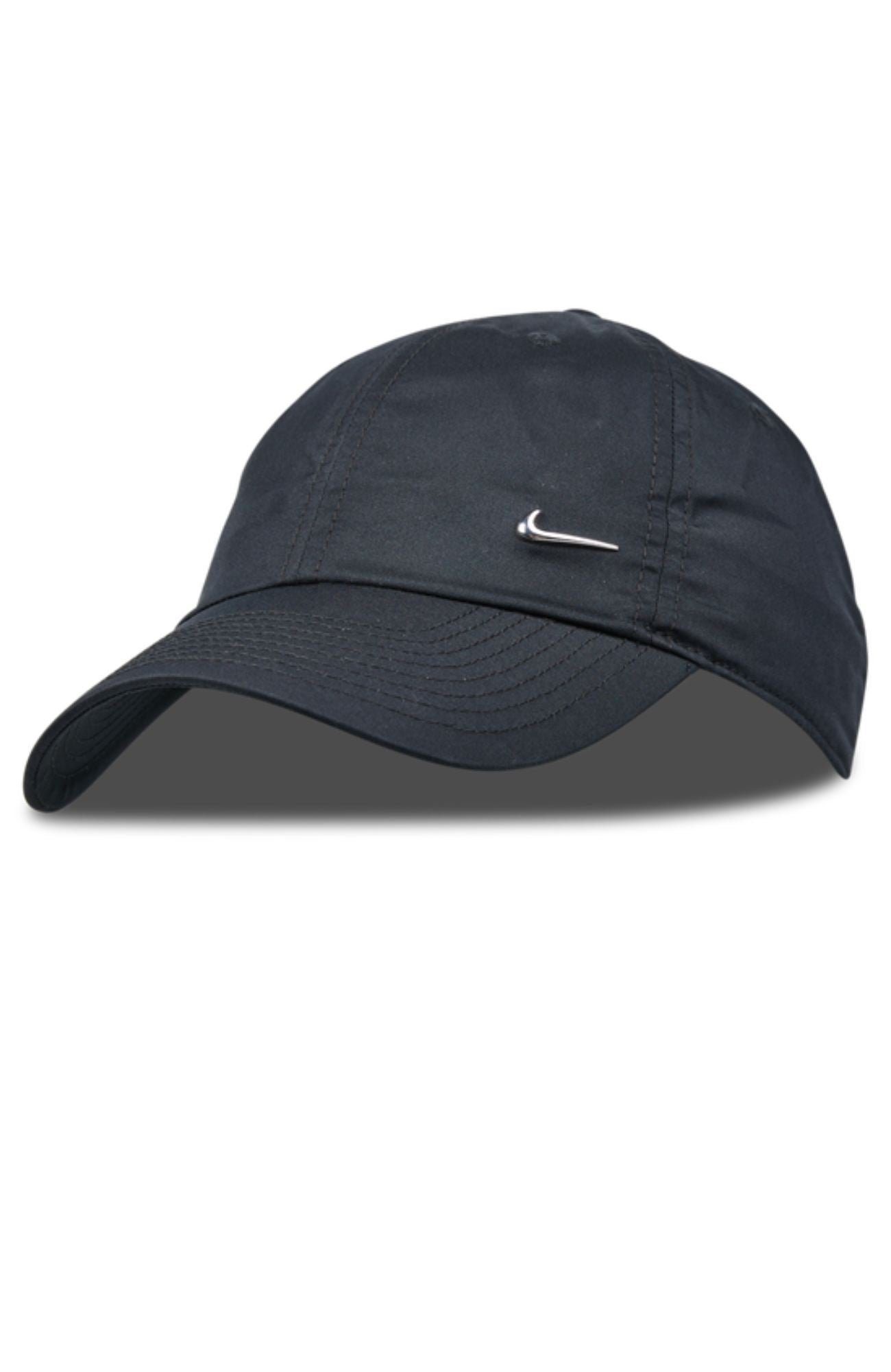 Nike Dri-FIT Club Unstructured Metal Swoosh Cap Black