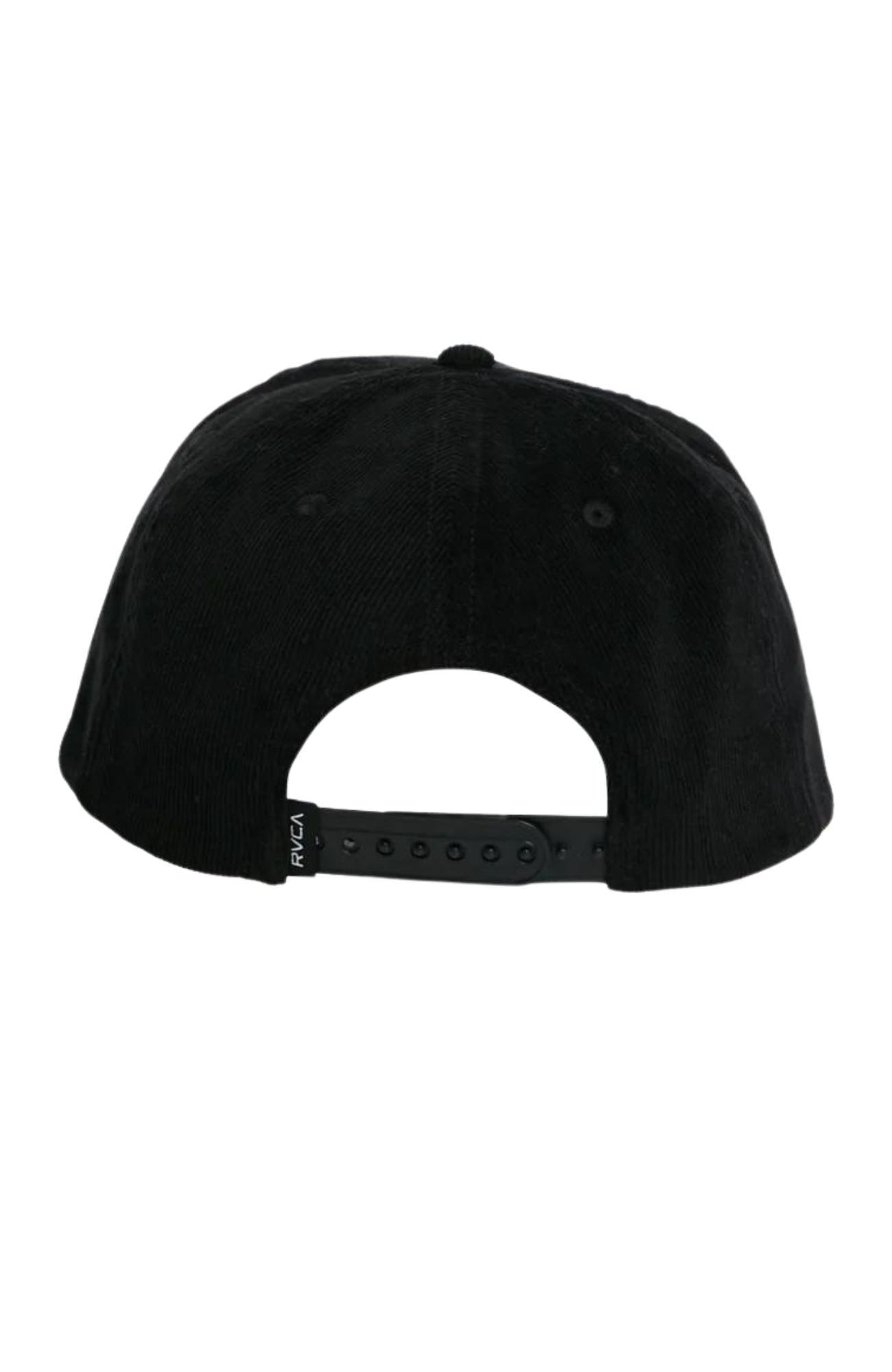 Stacked Snapback Washed Black