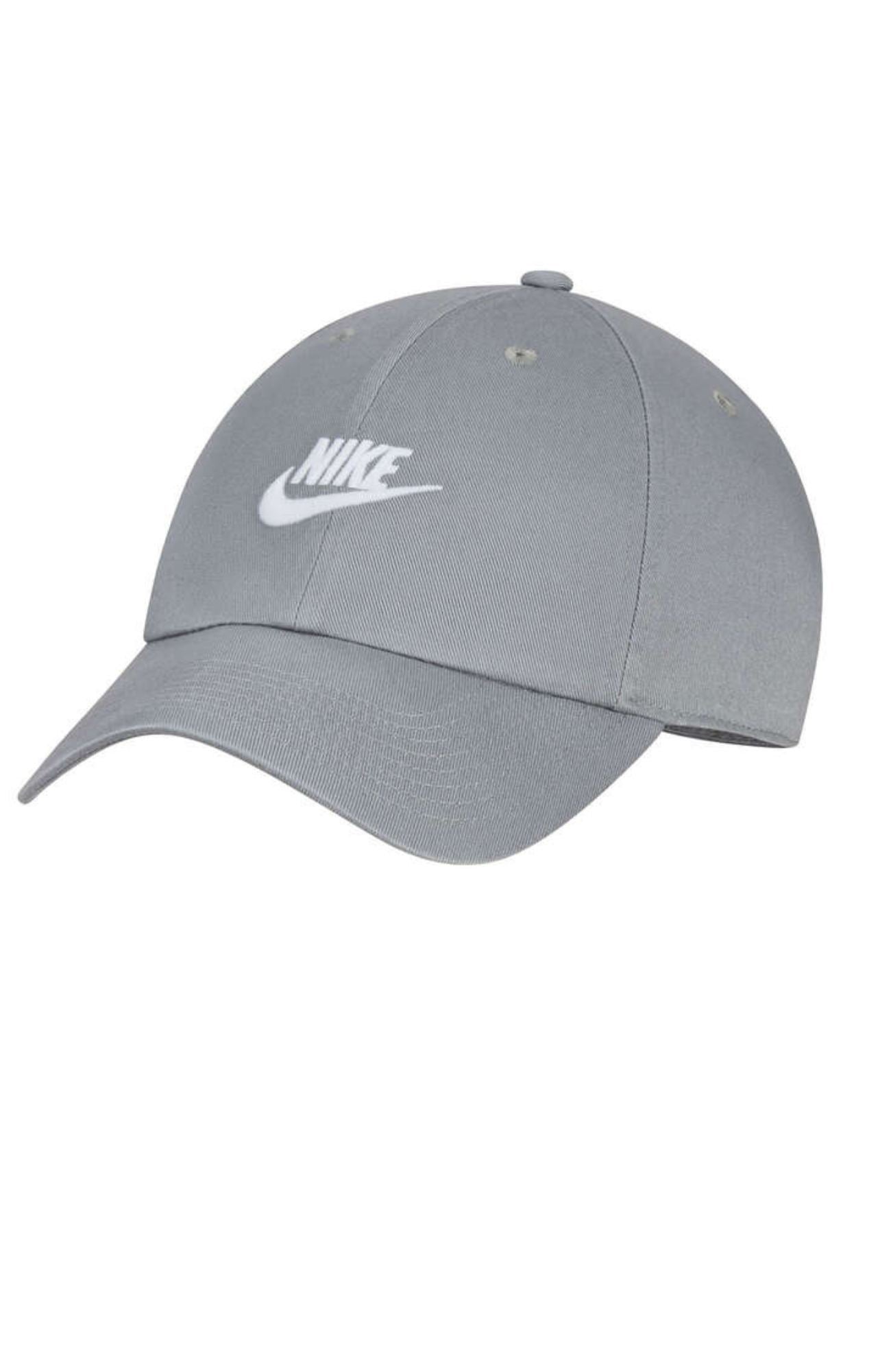 Nike Club Cap Futura Washed Particle Grey White