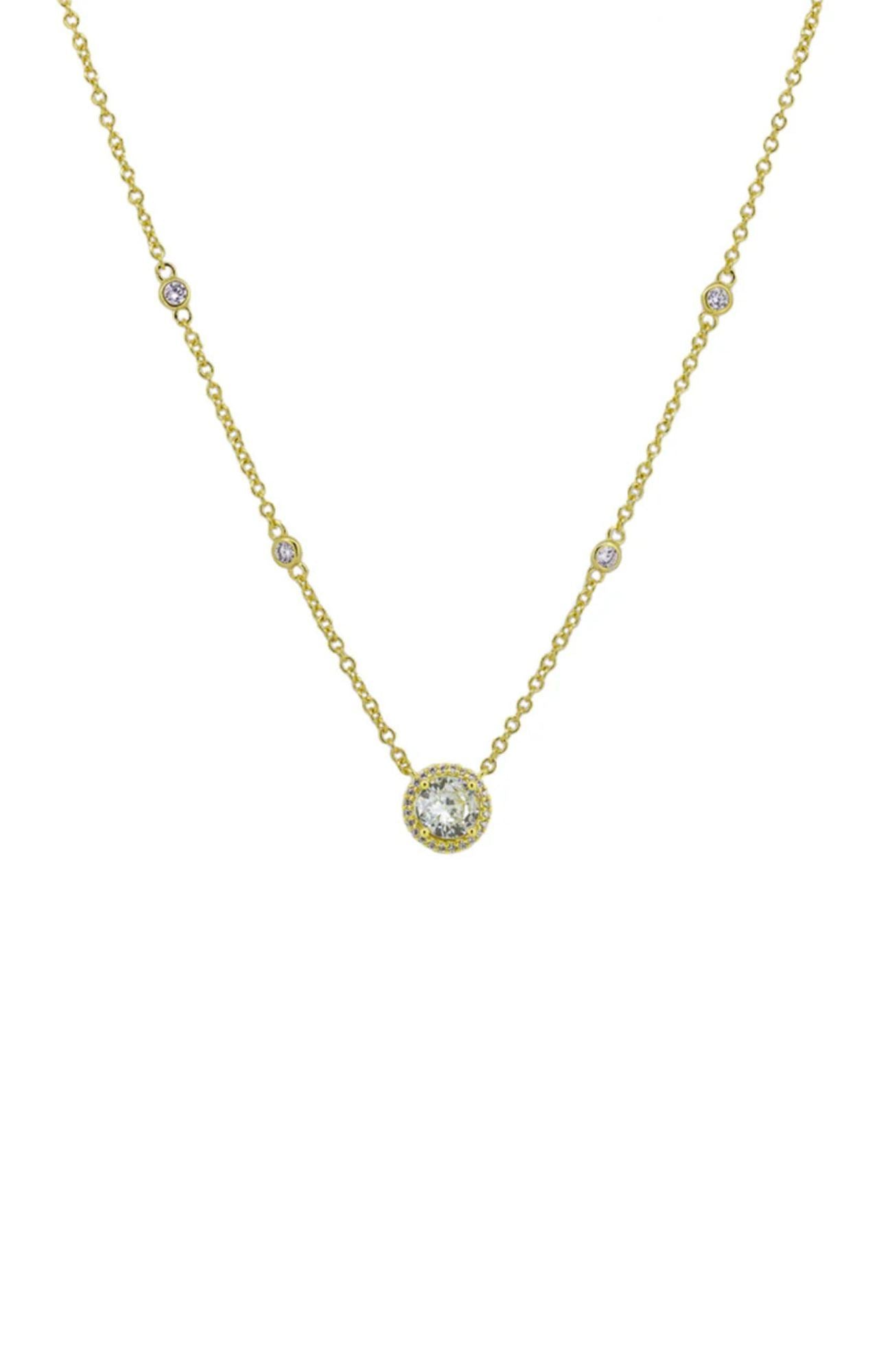 Hyacinth Necklace Gold