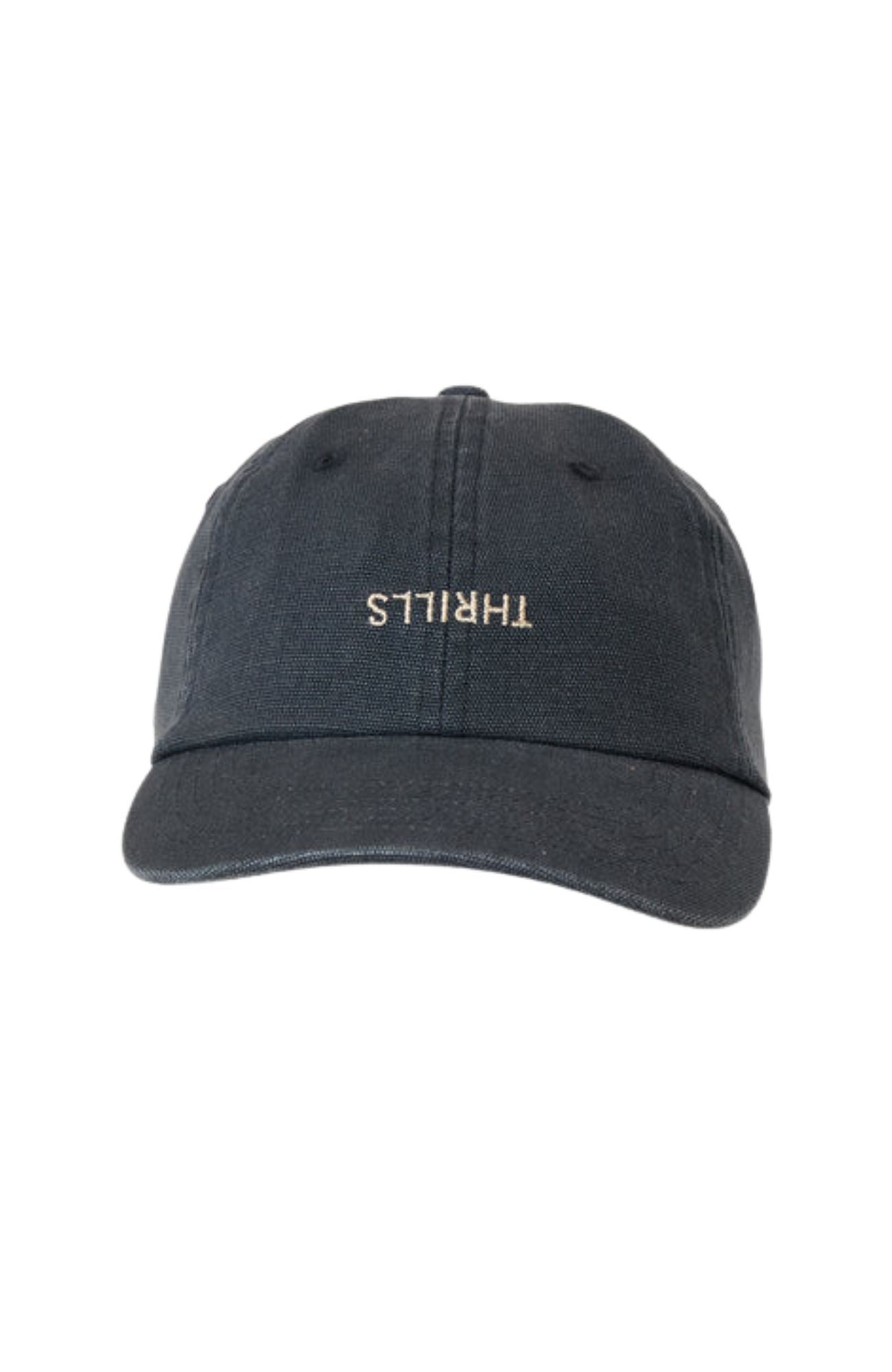 Minimal Thrills 6 Panel Cap Dark Slate