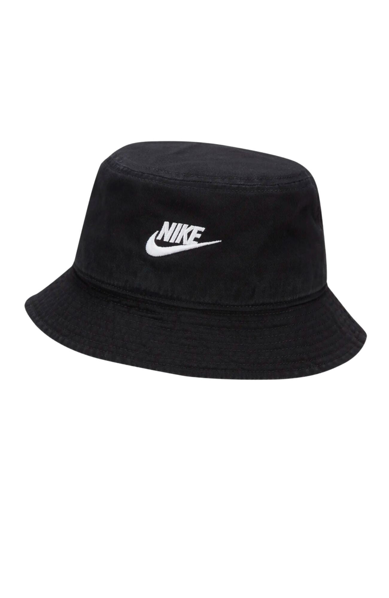 Nike Apex Futura Washed Bucket Hat Black White