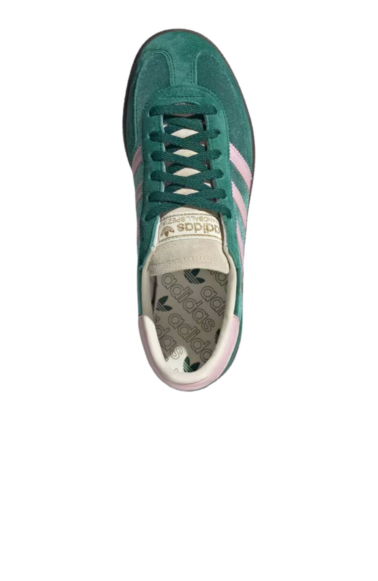 Handball Spezial W Collegiate Green Clear Pink Cream White