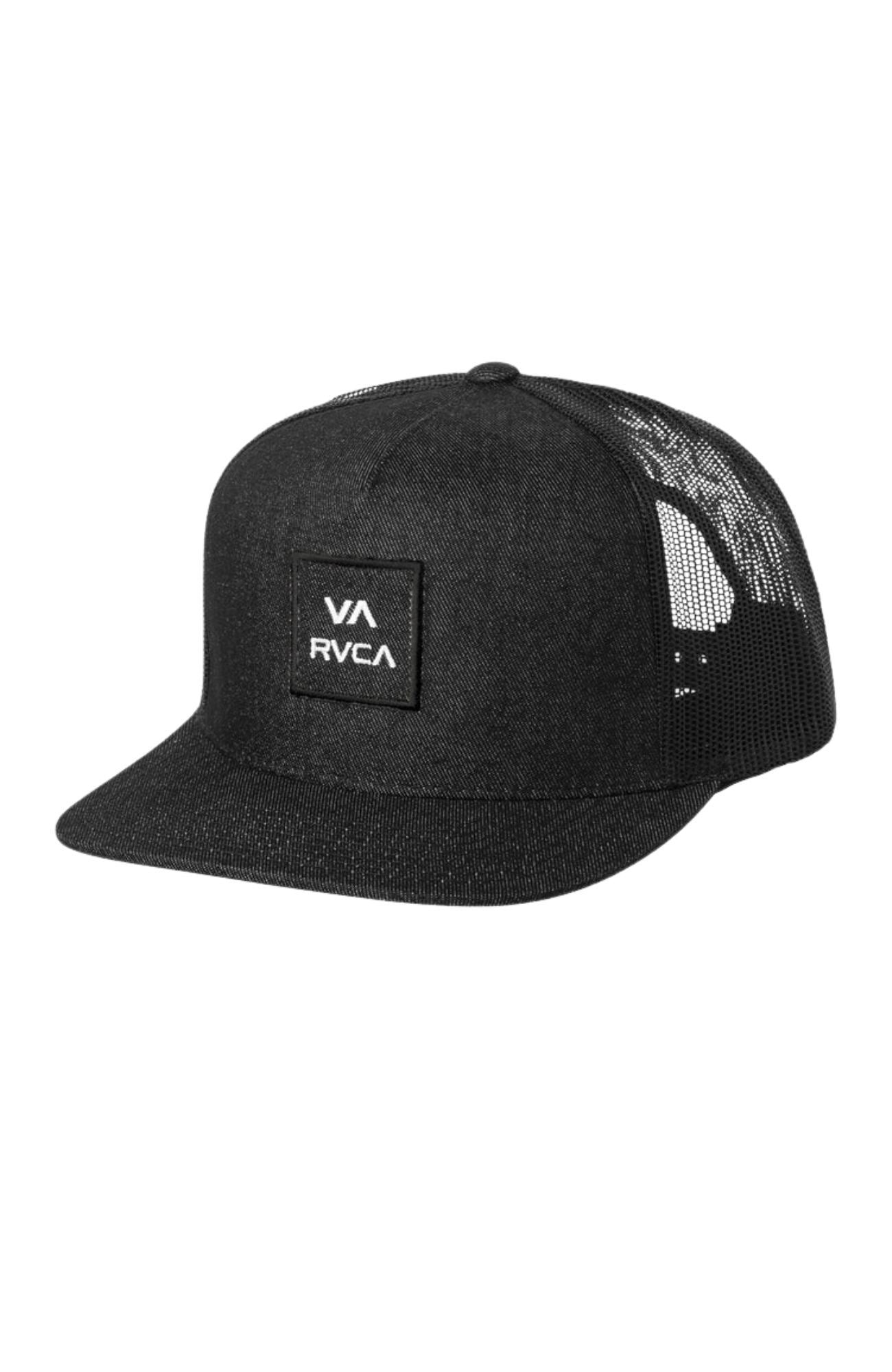 VA All The Way Trucker Black White