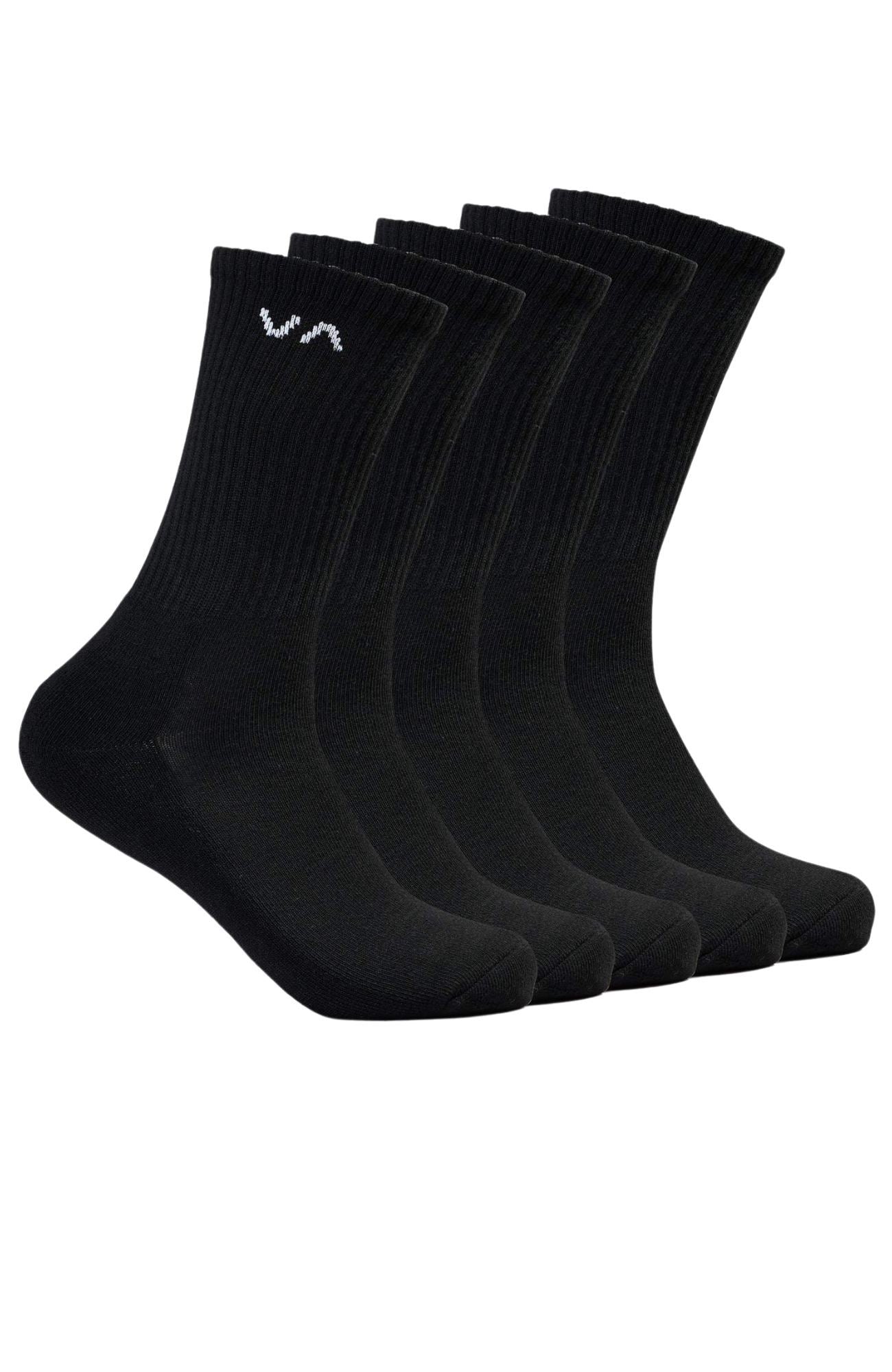 VA Sport Sock 5 Pack Black