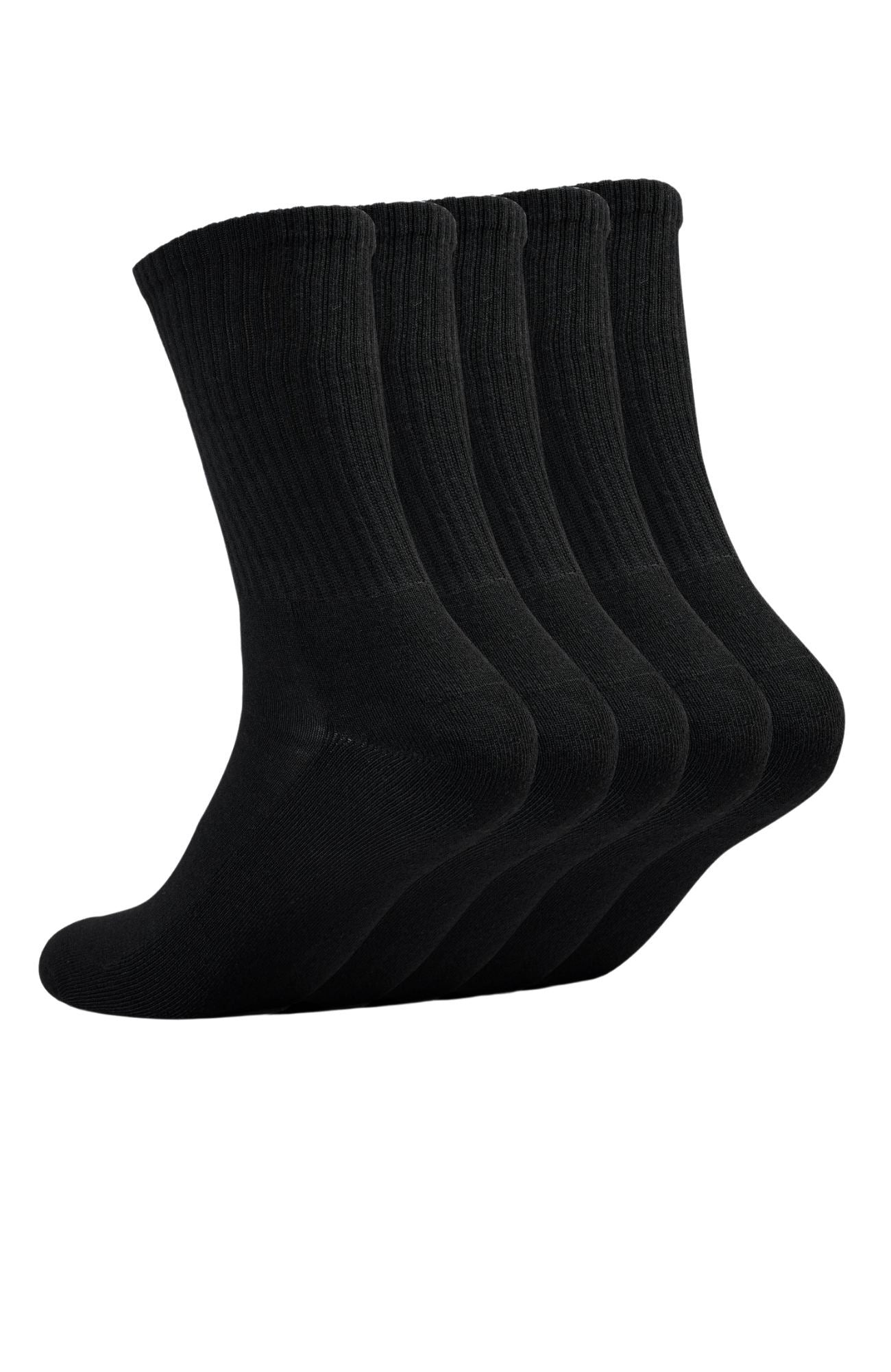 VA Sport Sock 5 Pack Black