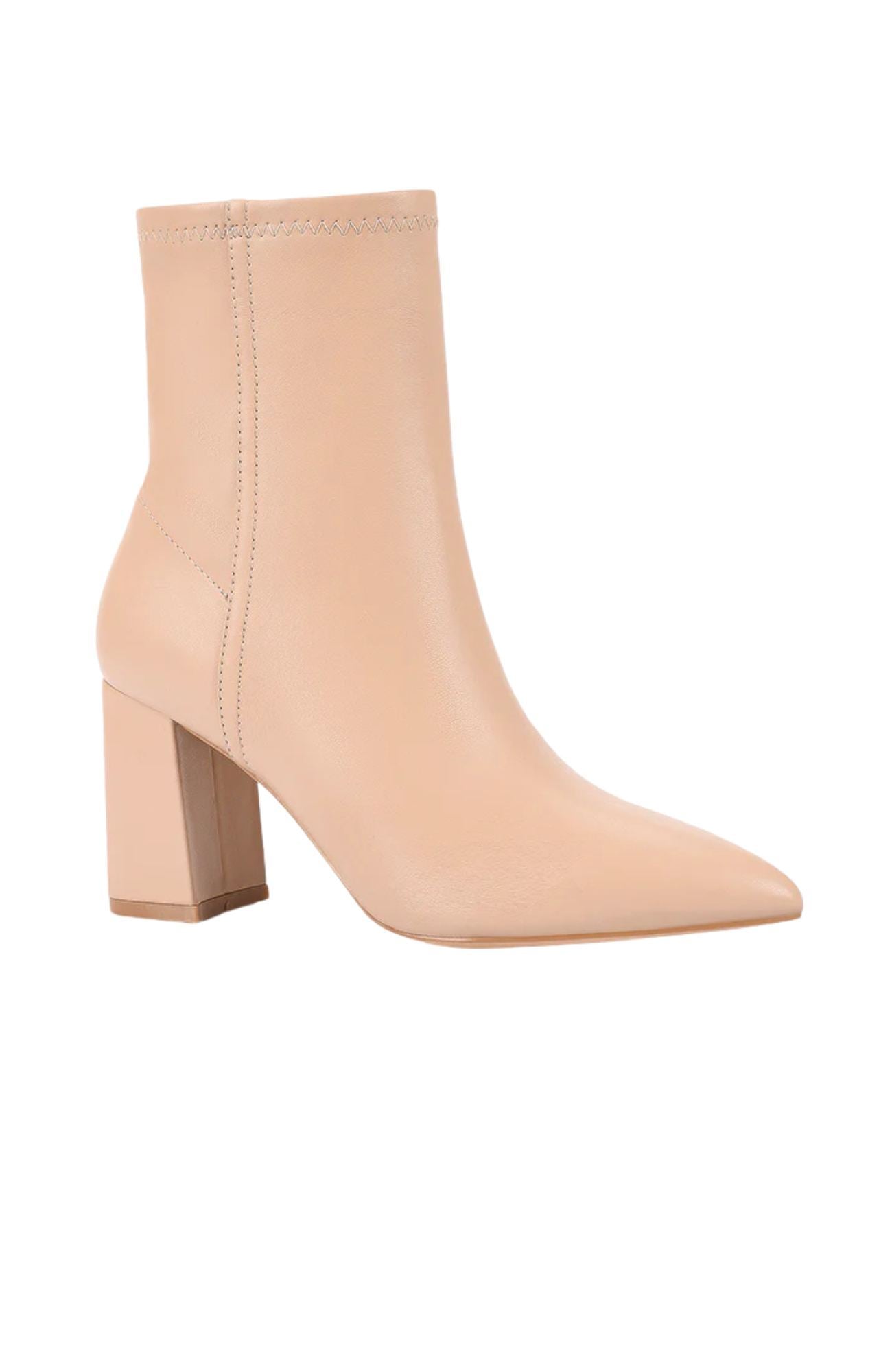 Max Stretch Ankle Boot Beige Stretch