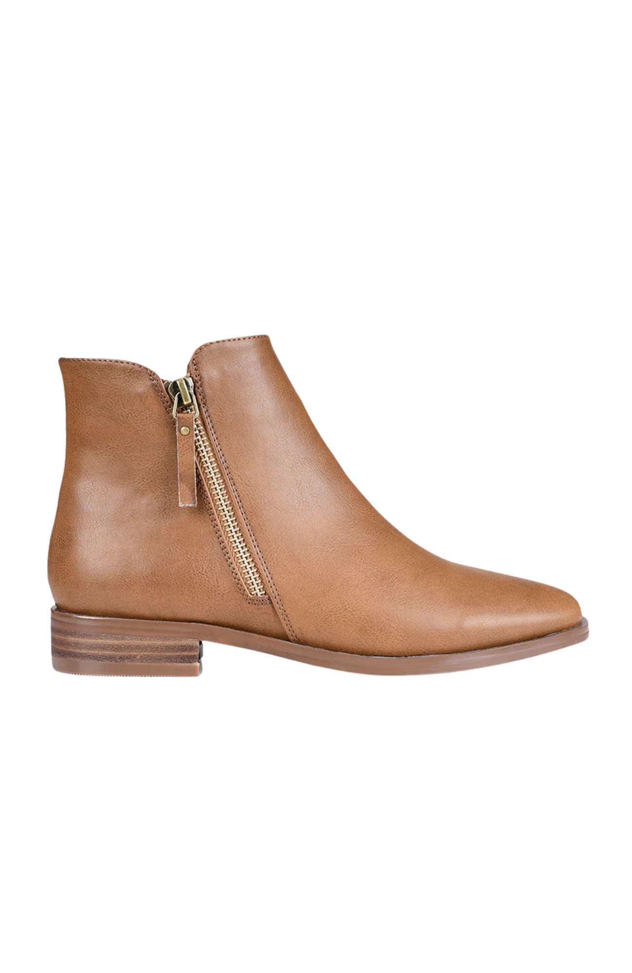 Hawk Ankle Boot Tan Softee