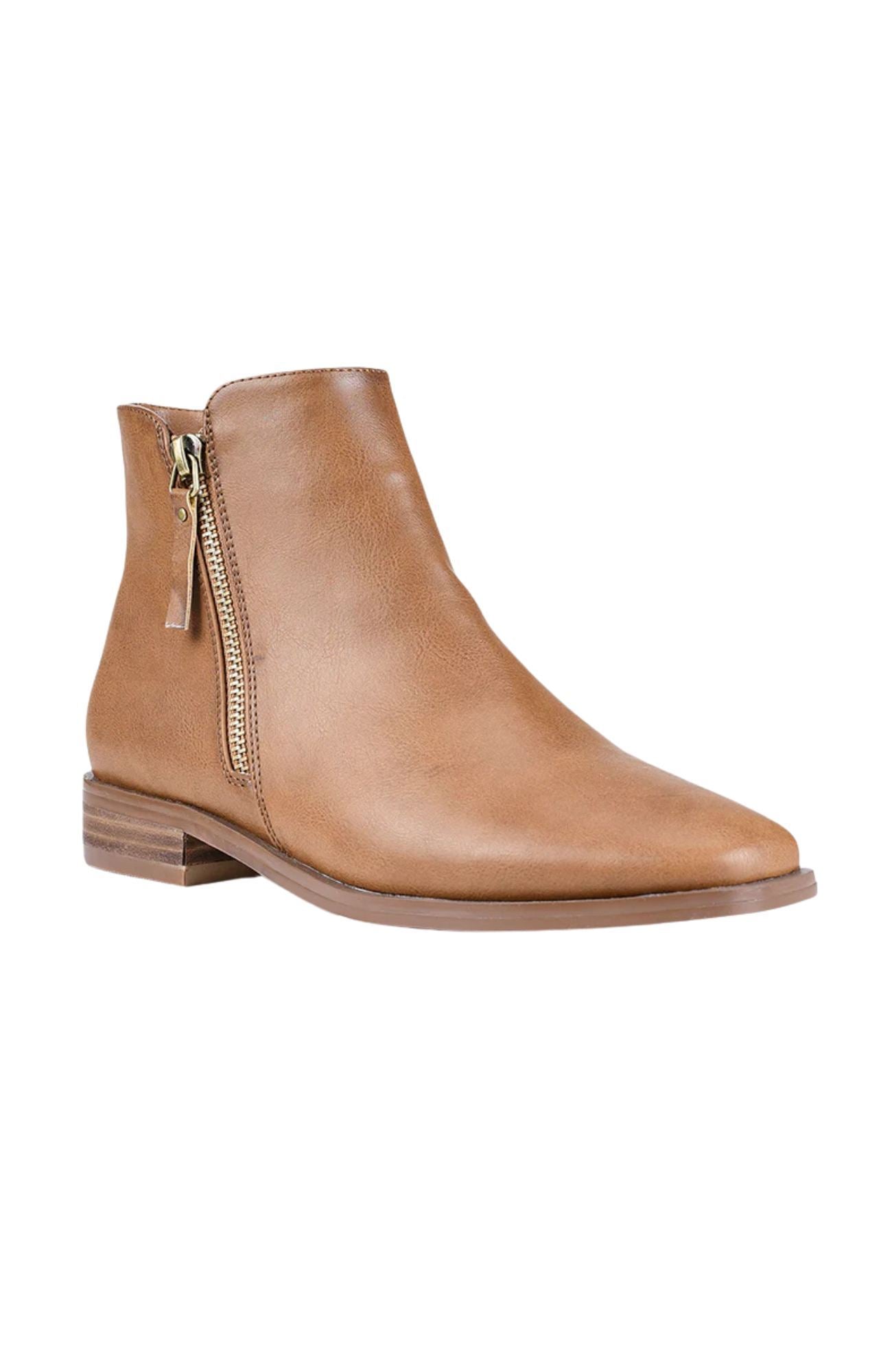 Hawk Ankle Boot Tan Softee