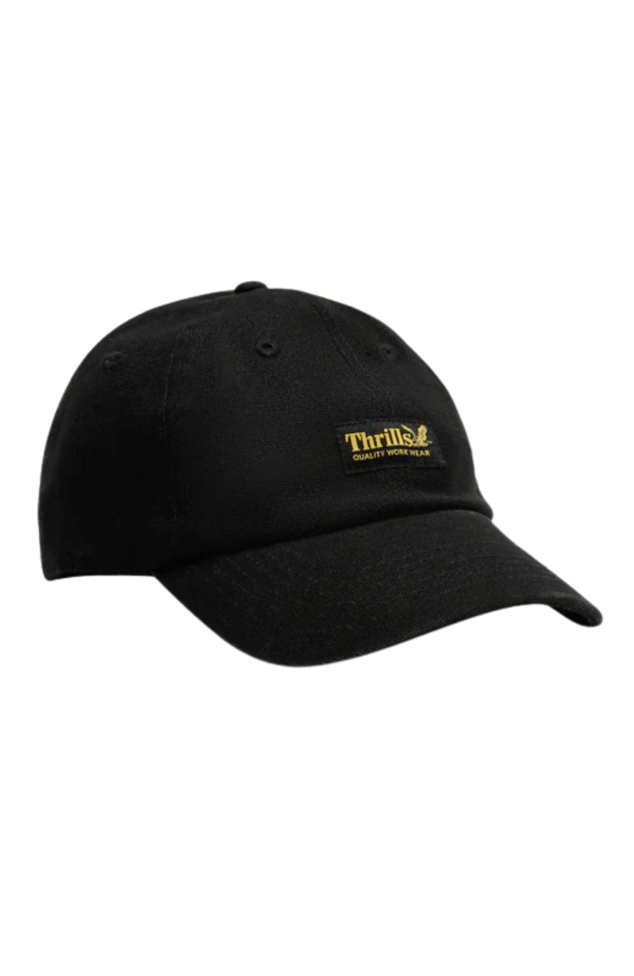 Thrills Union 6 Panel Cap Black