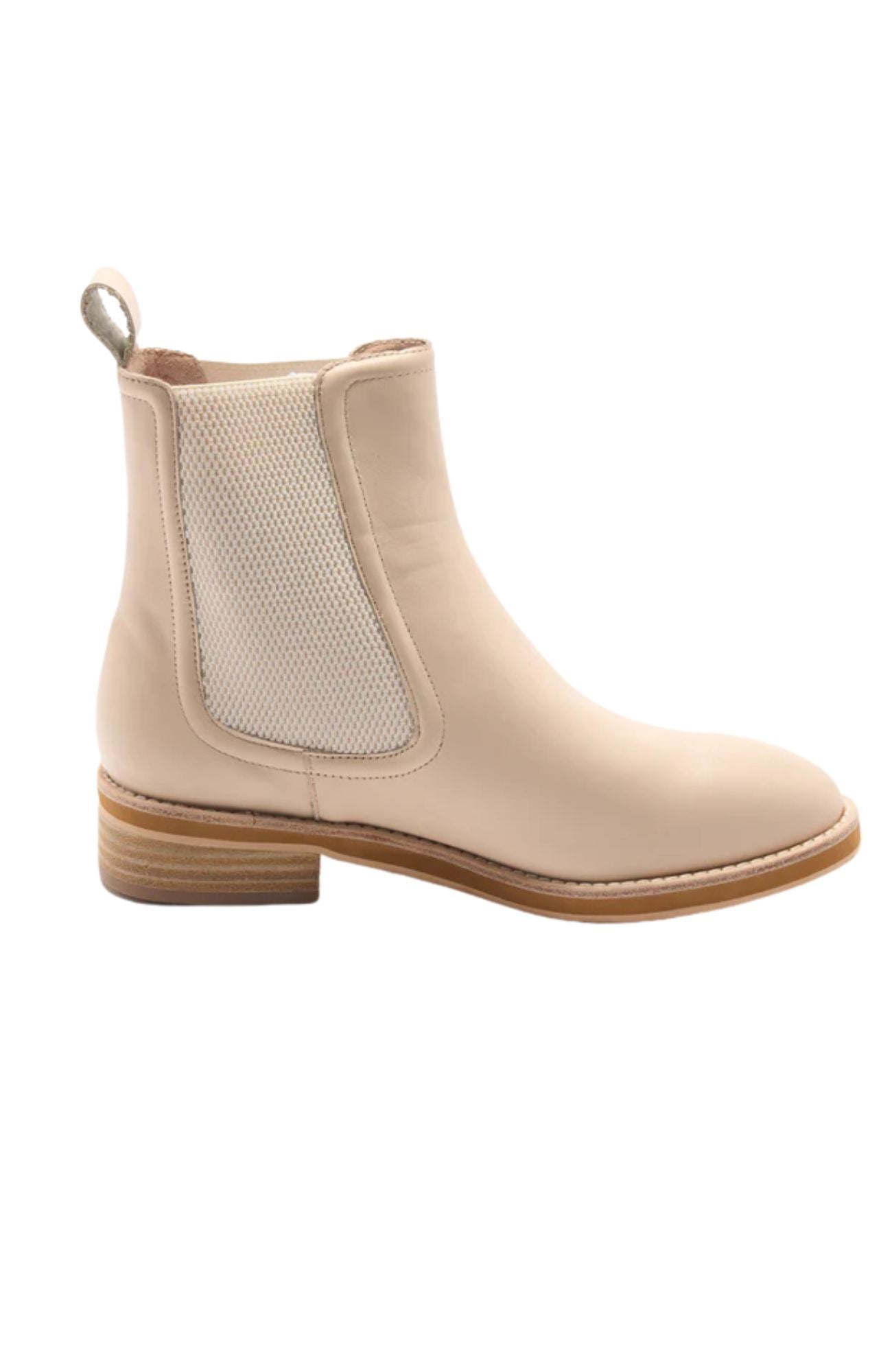 Cora Leather Boot Vanilla